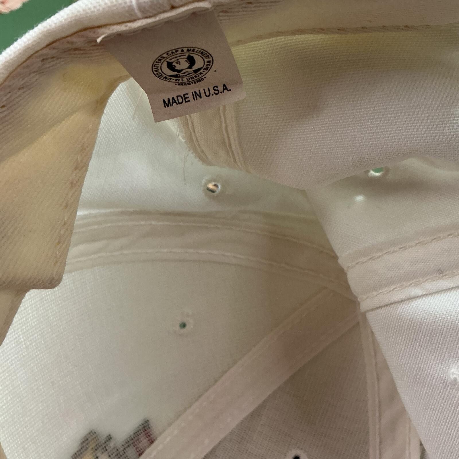 Mastermind Japan Vintage Masters Augusta National Golf Hat White USA Cap Size ONE SIZE - 8 Thumbnail