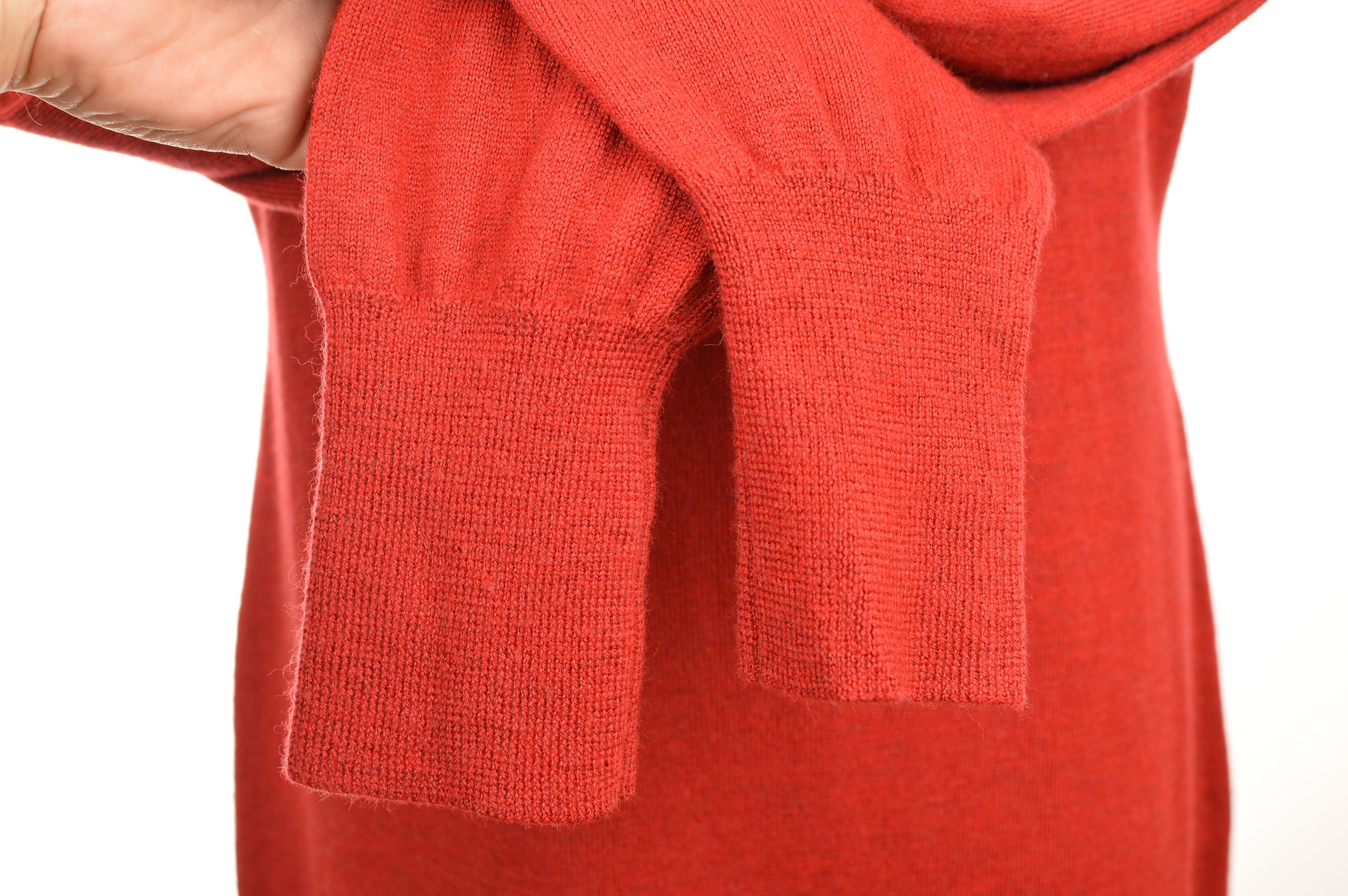 Vivienne Westwood Vivienne Westwood Red High Neck Wool Dress Size XL / US 12-14 / IT 48-50 - 5 Thumbnail