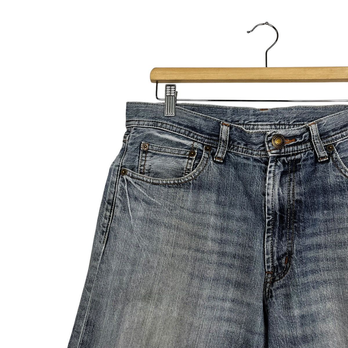 14th Addiction Vintage Japanese Designer Distressed Denim Size US 34 / EU 50 - 6 Thumbnail