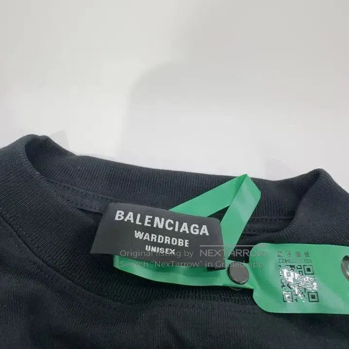 Balenciaga Balenciaga SS21 Drip Peace Black T. Size US L / EU 52-54 / 3 - 7 Thumbnail
