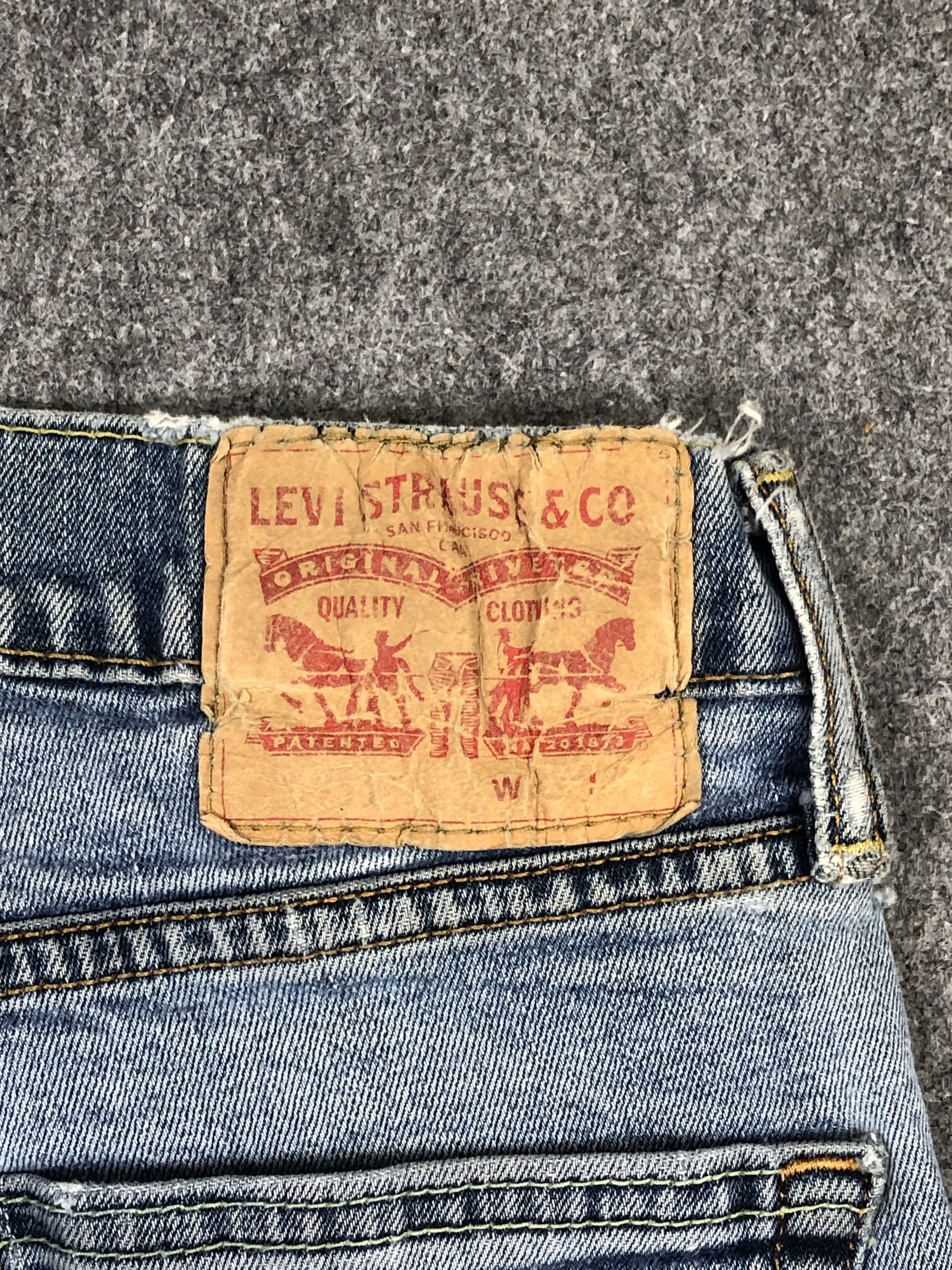 Levi's Vintage Levis 511 Faded Blue Denim DP2371 Size US 28 / EU 44 - 5 Thumbnail