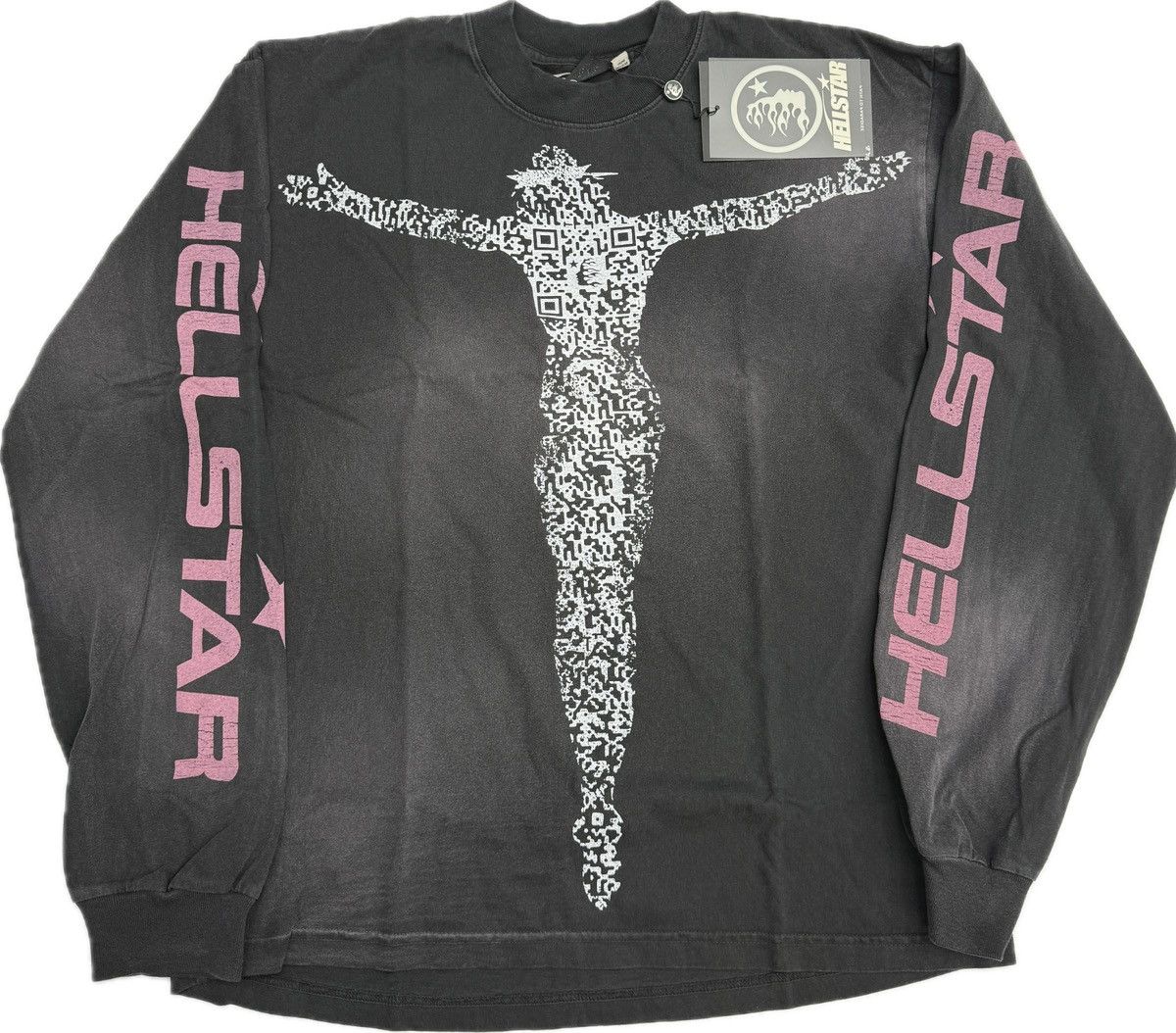 HELLSTAR Hellstar QR Code Long Sleeve T-shirt Size US S / EU 44-46 / 1 - 1 Thumbnail