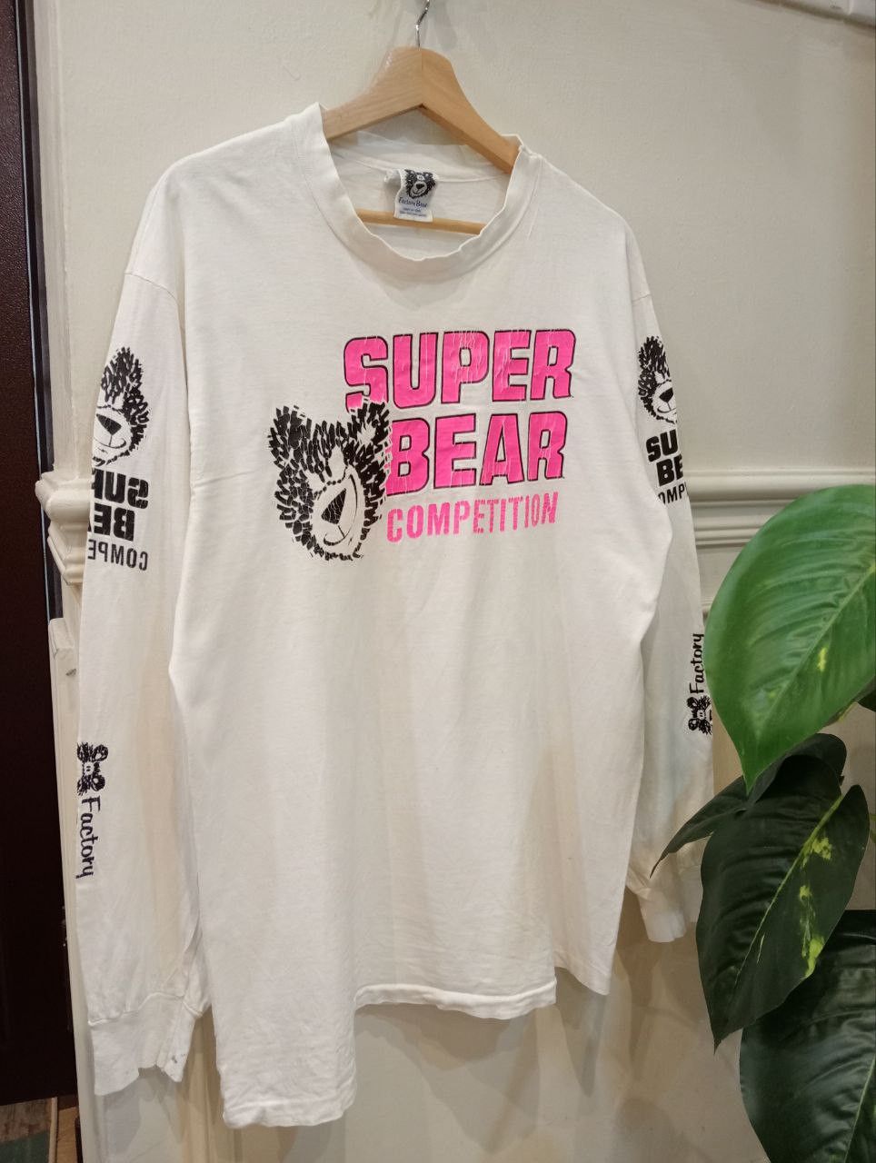 Vintage VINTAGE 90S SUPER BEAR FACTORY BEAR BMX TSHIRT - SIZE L Size US L / EU 52-54 / 3 - 1 Thumbnail