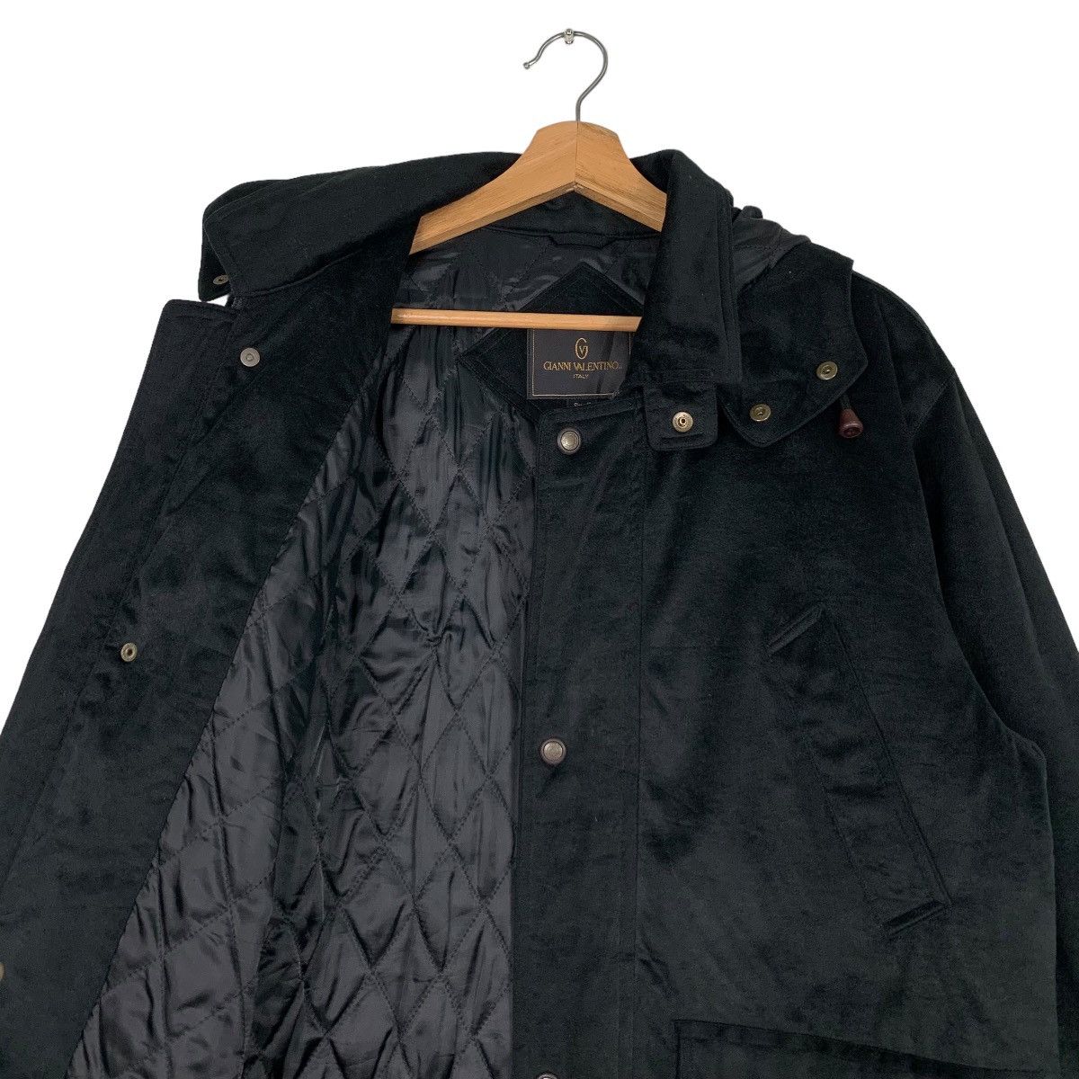 Gianni Valentino GIANNI VALENTINO Four Pocket Hooded Jacket #0648-C30 Size US S / EU 44-46 / 1 - 10 Thumbnail
