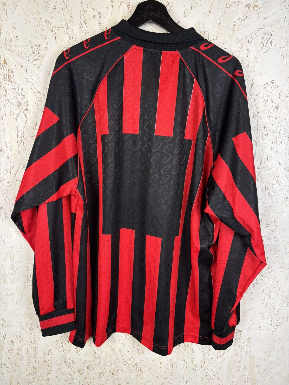 Asics NWT Early 90s Asics Blank Long Sleeve Template Jersey XL Size US XL / EU 56 / 4 - 5 Thumbnail