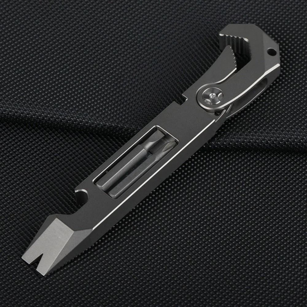 Other Titanium Wrench Screwdriver Multifunctional Tool Camping Size ONE SIZE - 6 Thumbnail