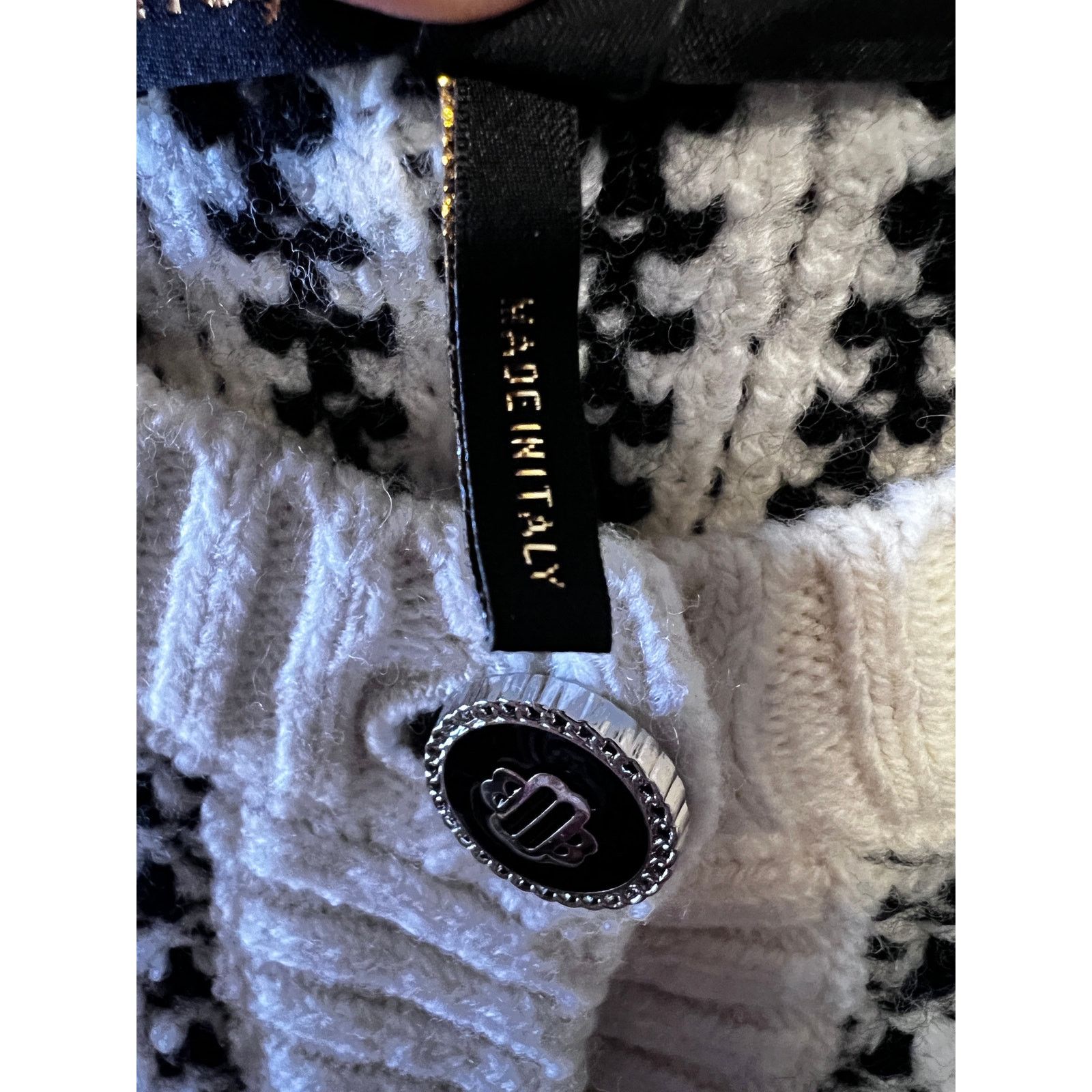Maje Maje Vintage Wool Striped Button Up Sweater Cardigan XS Size XS / US 0-2 / IT 36-38 - 10 Thumbnail