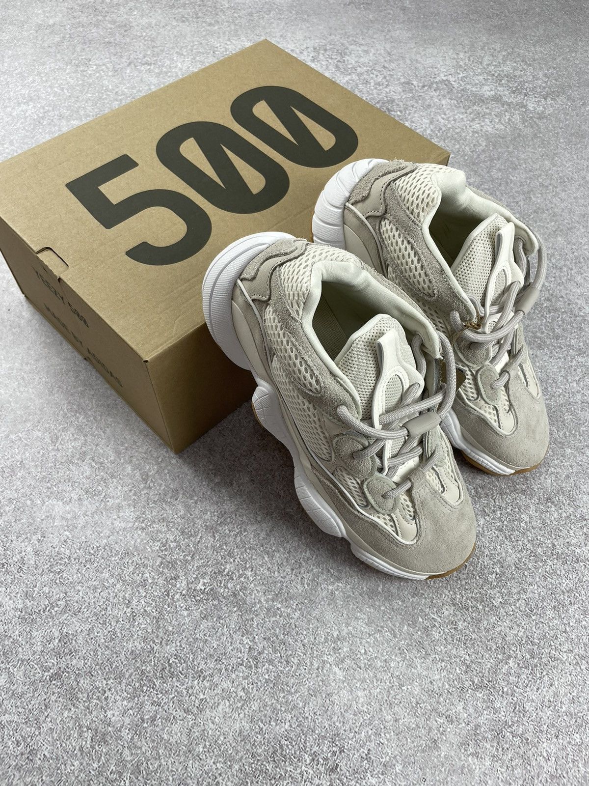 Adidas × Kanye West Adidas Kanye West Yeezy 500 Stone Taupe Size 7.5 Size US 7.5 / EU 40-41 - 9 Thumbnail