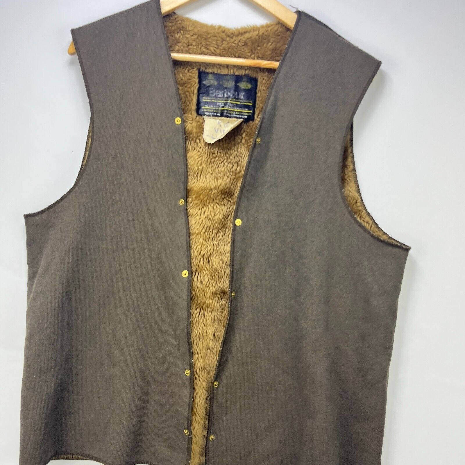 Barbour × Vintage Vintage Barbour Pile Warm Liner Made in England Size 40 Vest Size US L / EU 52-54 / 3 - 2 Thumbnail