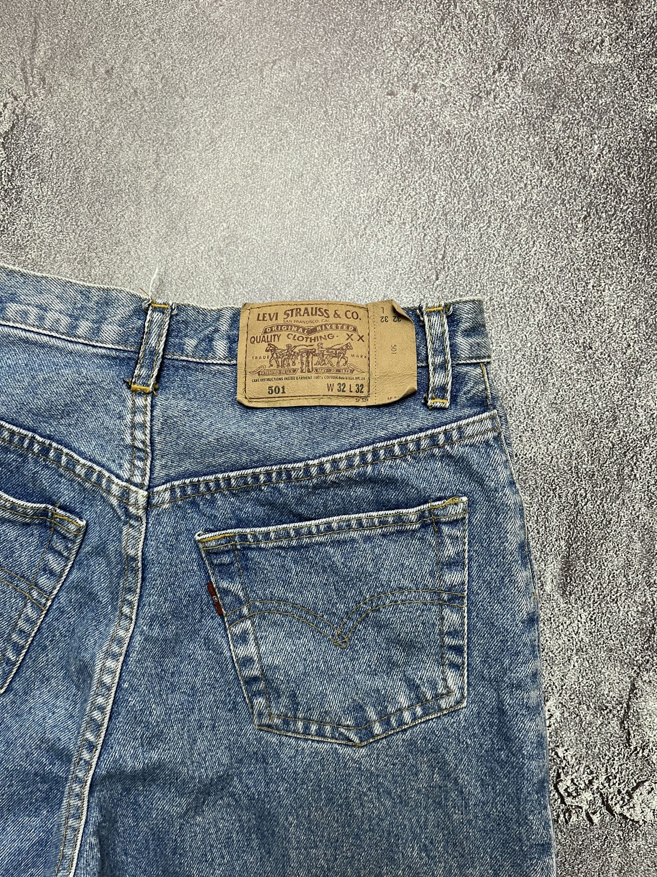 Levi's Vintage Bootcut Flared Jeans Levi’s 501 Mens 32/32 Size US 32 / EU 48 - 3 Thumbnail