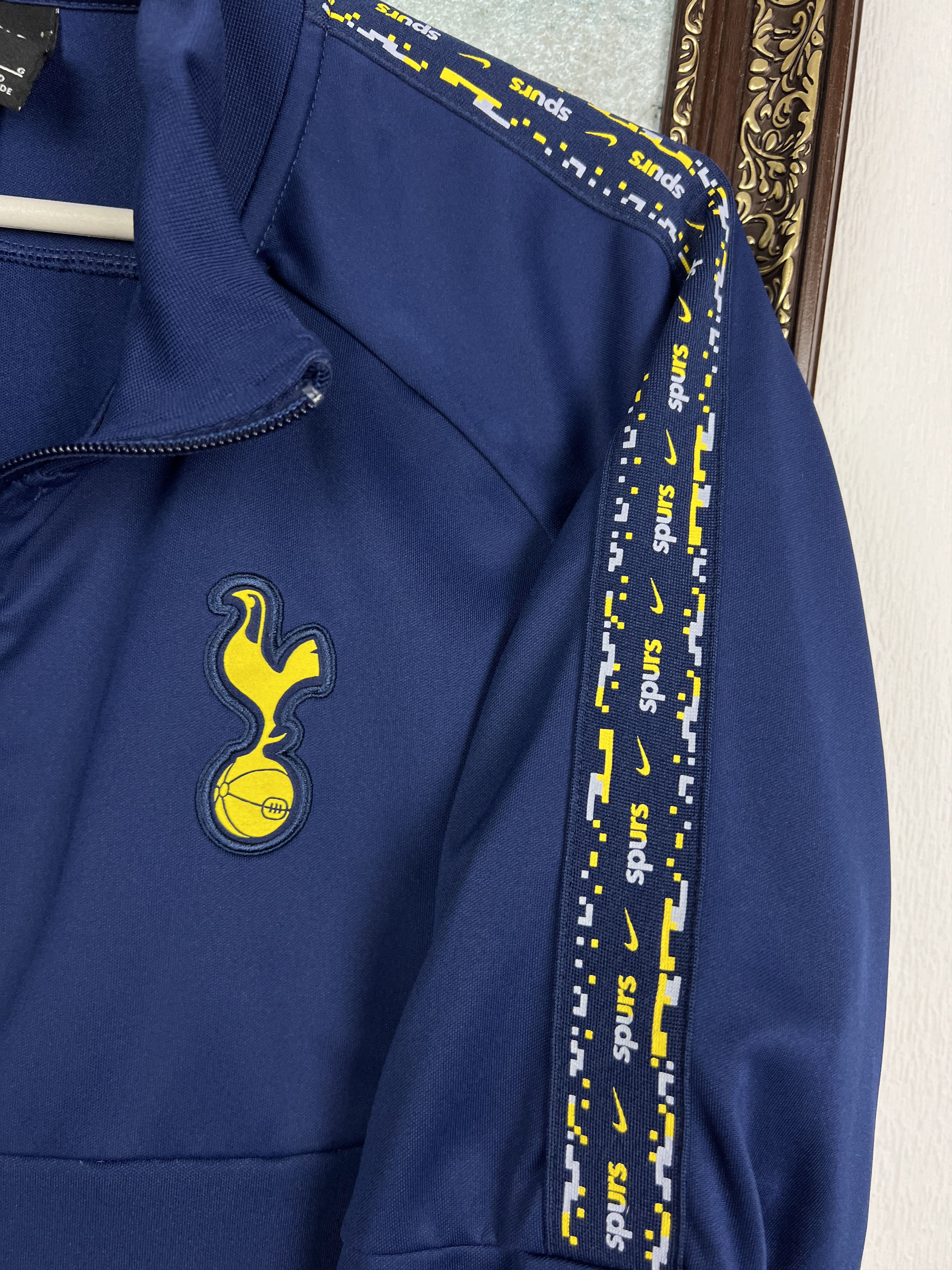 Nike Tottenham Hotspur Football Jacket Nike Soccer Track Top Rare Size US L / EU 52-54 / 3 - 3 Thumbnail