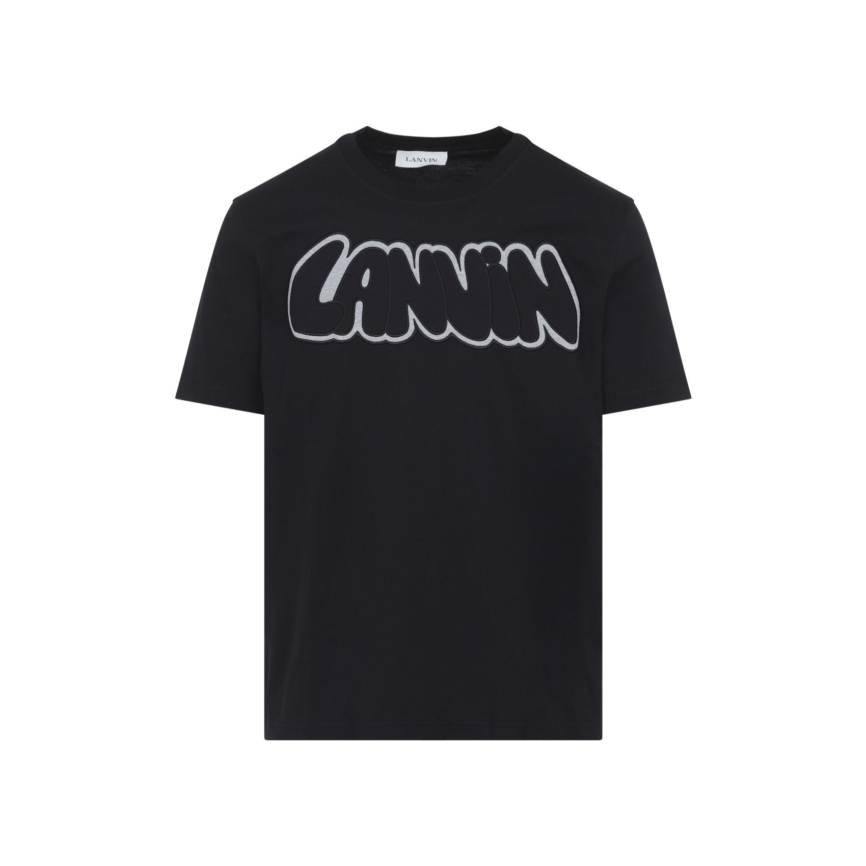 Lanvin Embroidered Logo T-shirt