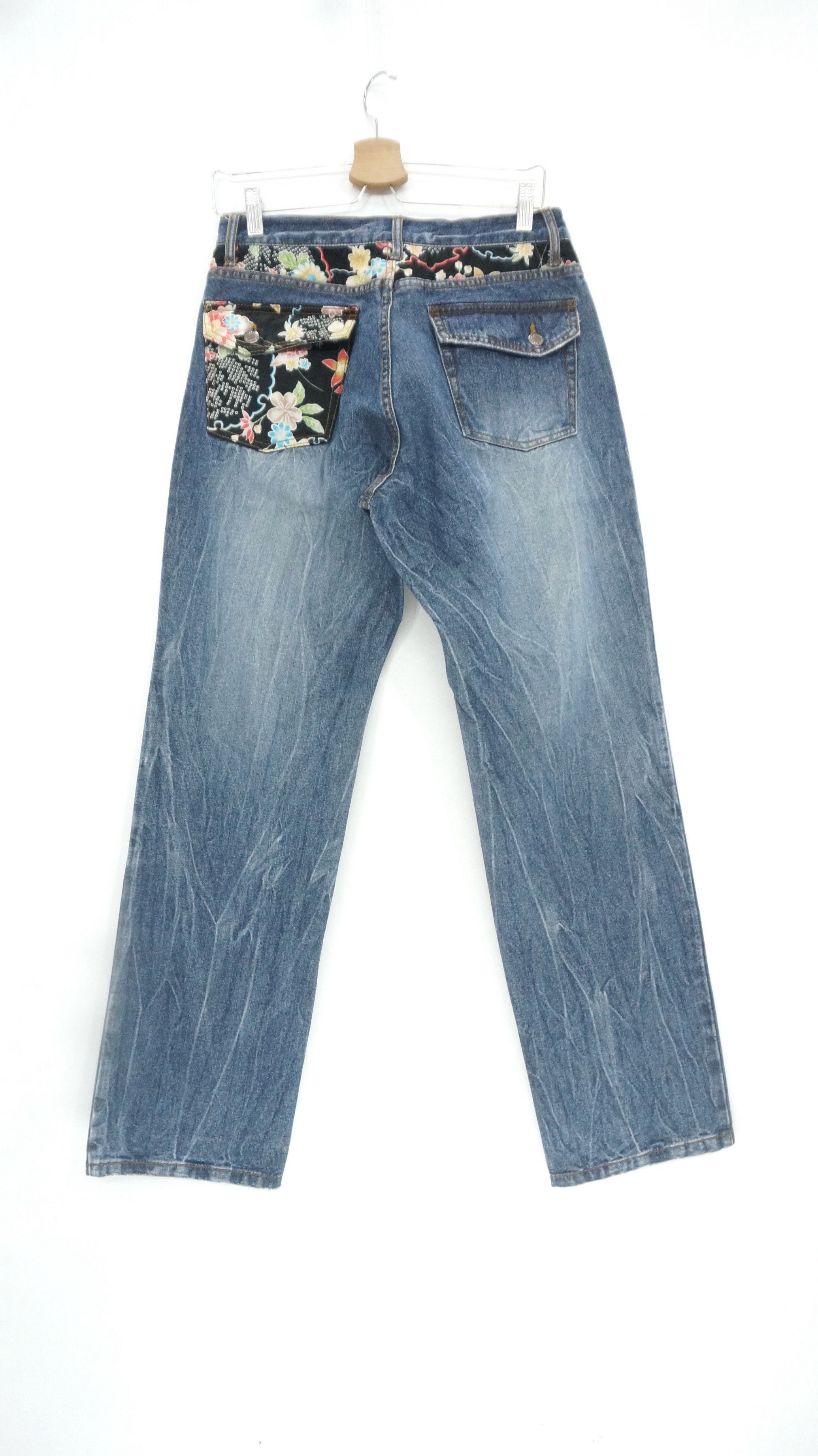 Japanese Brand 🔥 MJ Japan Vintage Jeans Size US 29 - 2 Thumbnail