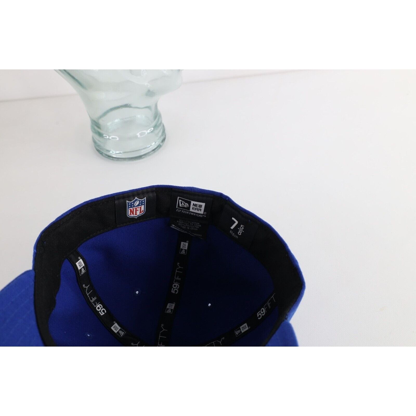 New Era × Vintage Vintage New Era New York Giants Football Fitted Hat Size ONE SIZE - 7 Thumbnail