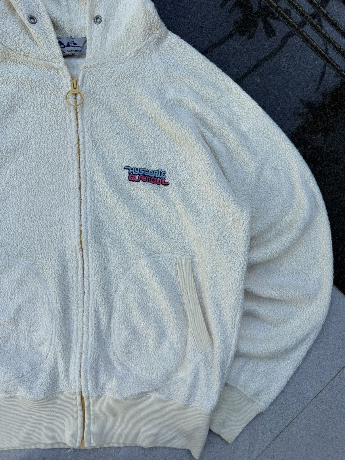 Hysteric Glamour 90’s HYSTERIC GLAMOUR RARE LOGO VINTAGE RETRO ZIP HOODIE Y2K Size S / US 4 / IT 40 - 3 Thumbnail