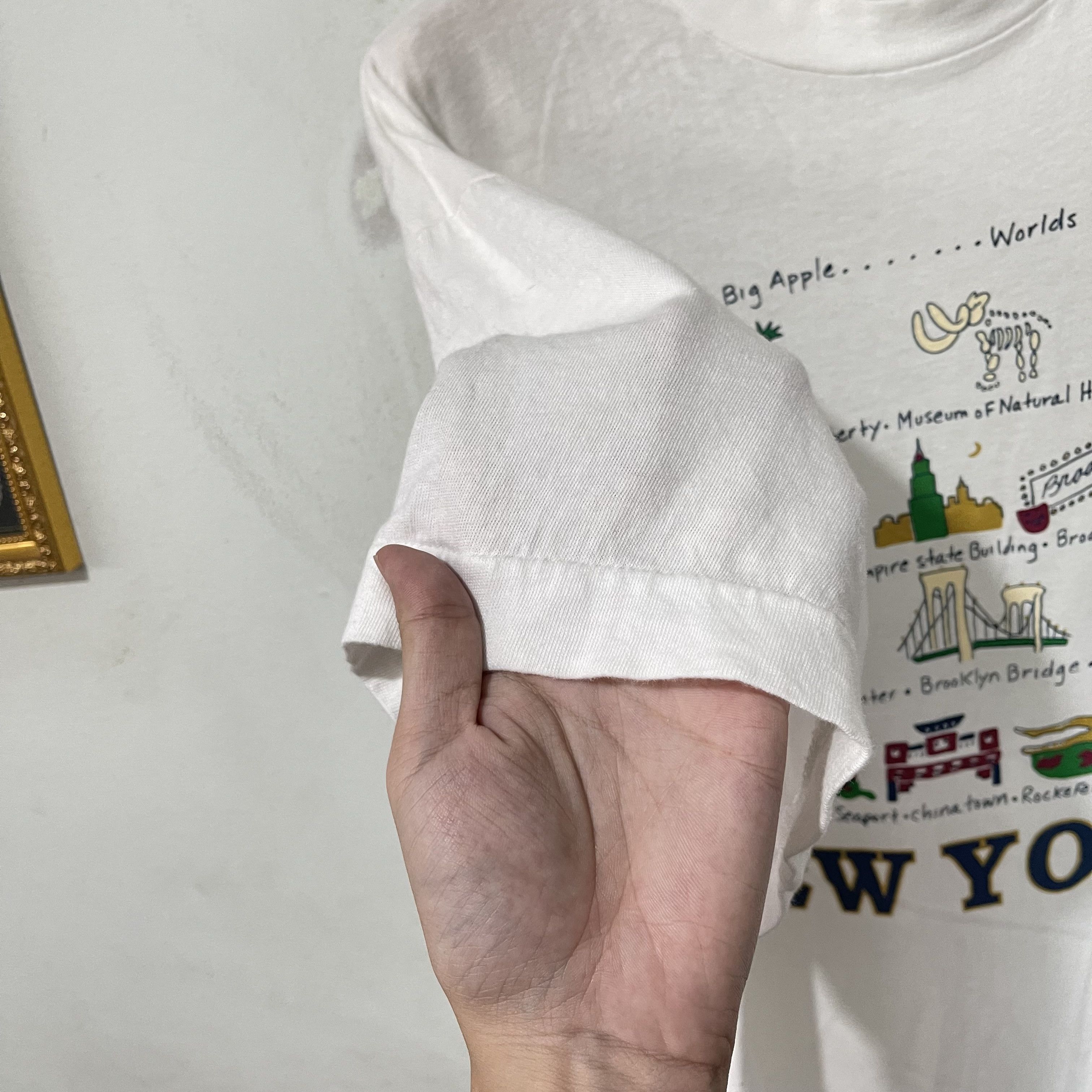 Vintage Vintage 90s Experience New York T-Shirt Size US XL / EU 56 / 4 - 4 Thumbnail