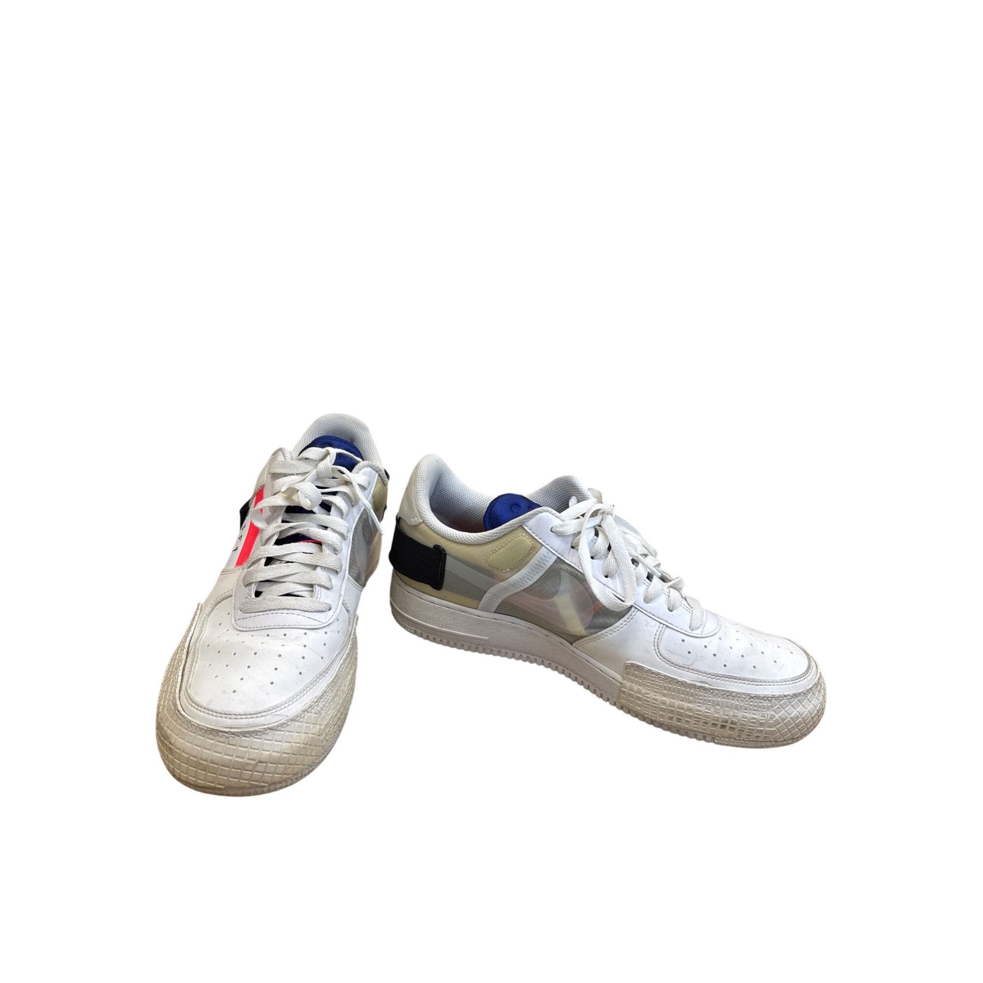 Nike Nike Air Force 1 Type Summit CI0054-100 Mens white sneakers Size US 12 / EU 45 - 1 Thumbnail