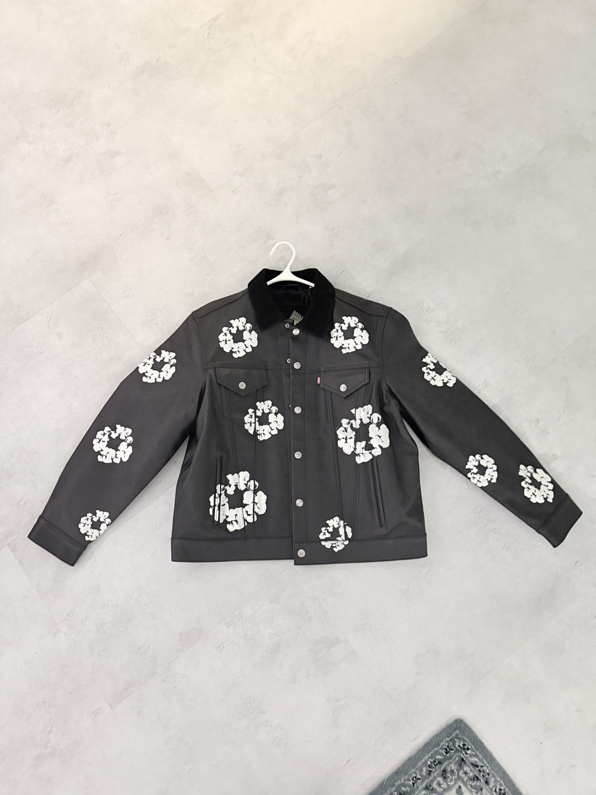 DENIM TEARS × Levi's Denim Tears X Levi's Leather Cotton Wreath Typе-3 Size US L / EU 52-54 / 3 - 1 Thumbnail