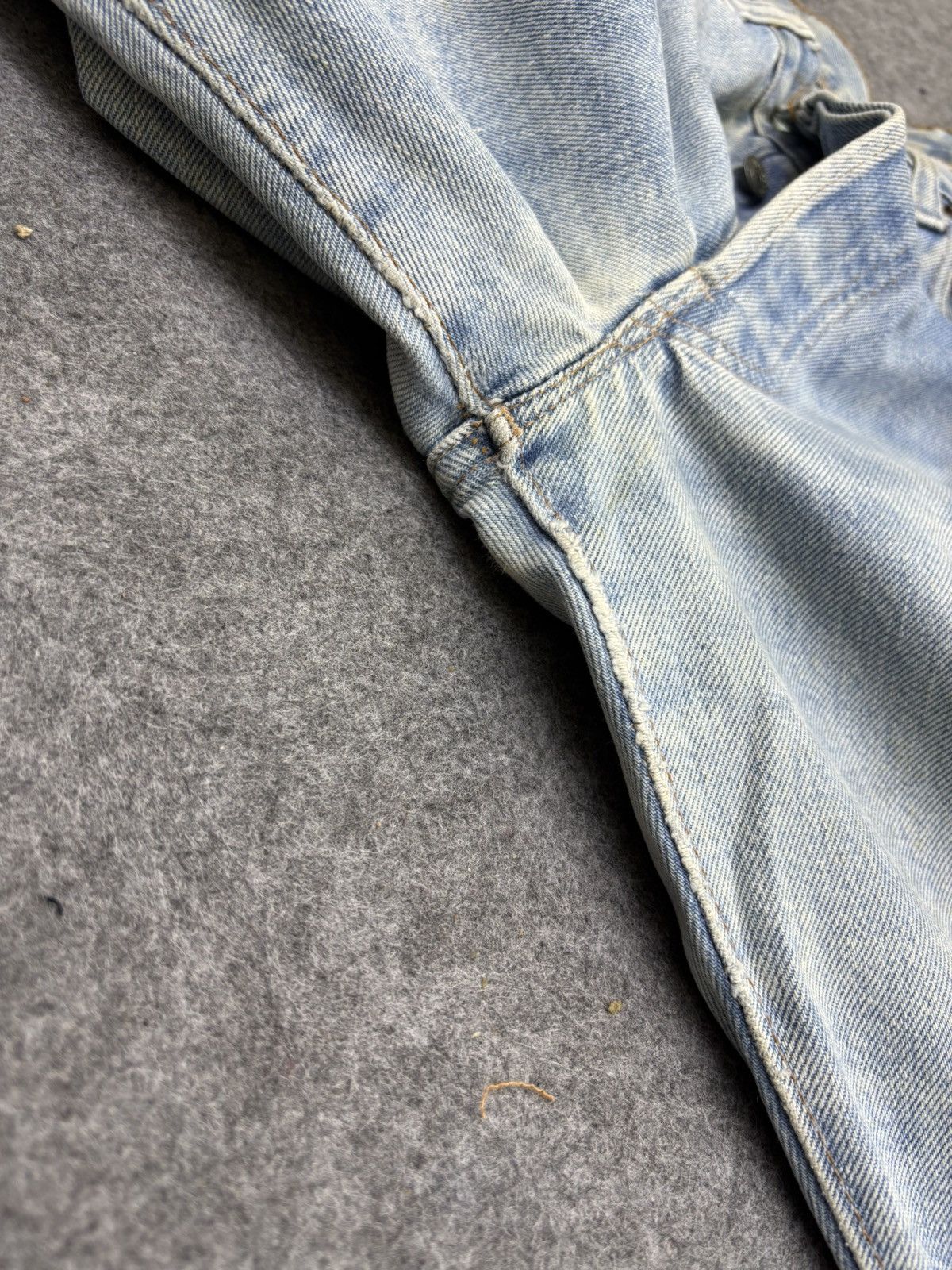 Levi's Vintage 80s Levis 501 Button #6 Selvedge USA Denim F791 Size US 28 / EU 44 - 21 Thumbnail