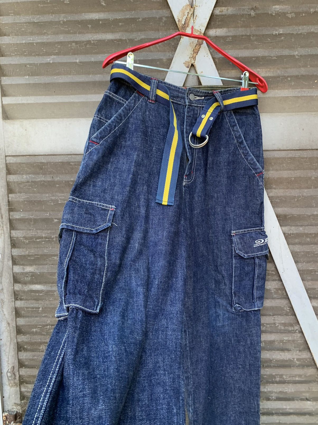 Vintage 👹Vintage Y2K Piko Hawaiian Longboard Baggy Denim Size US 29 - 9 Thumbnail