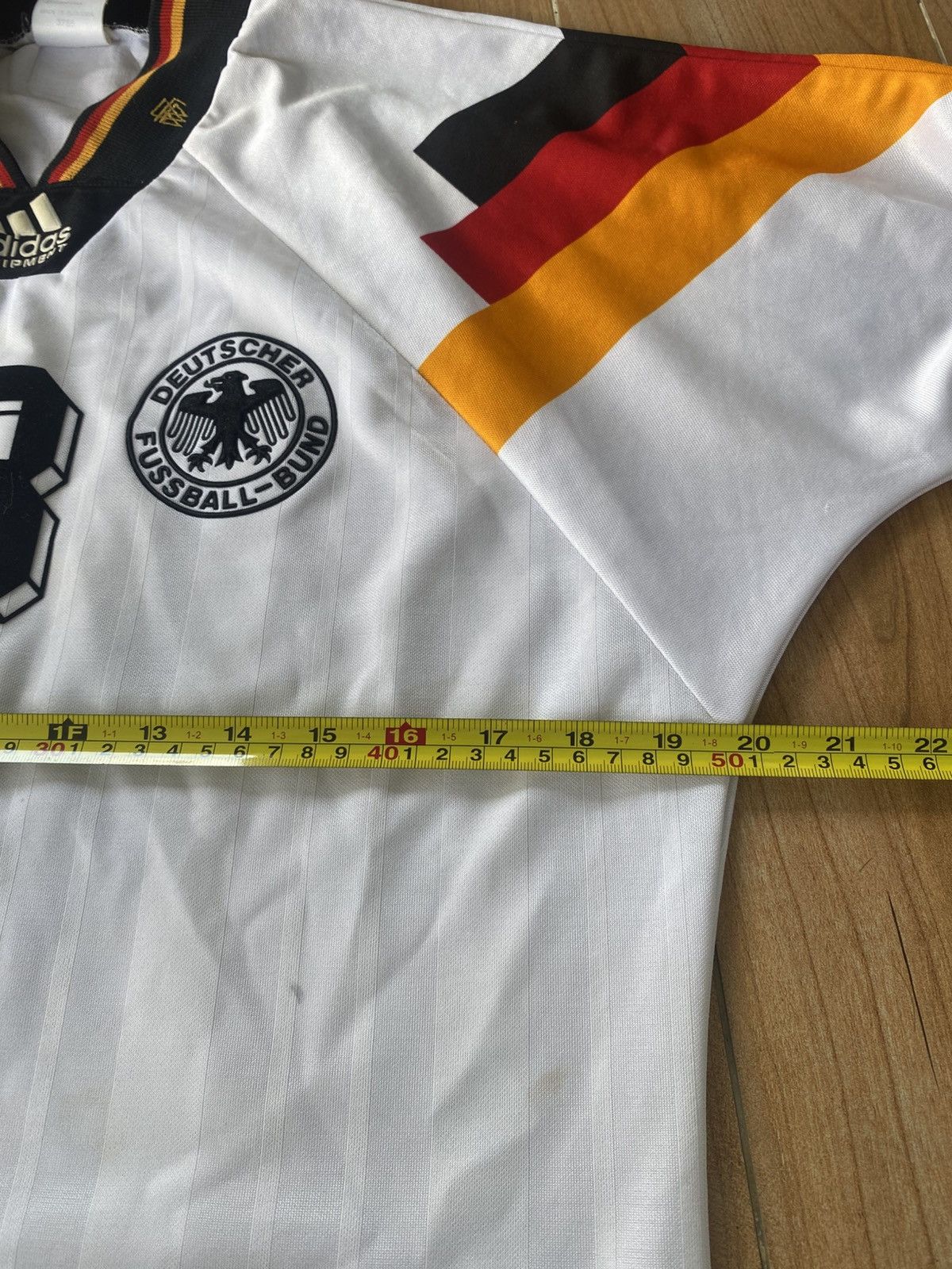 Vintage Adidas 90’s Germany National Football JURGEN KLISMAN