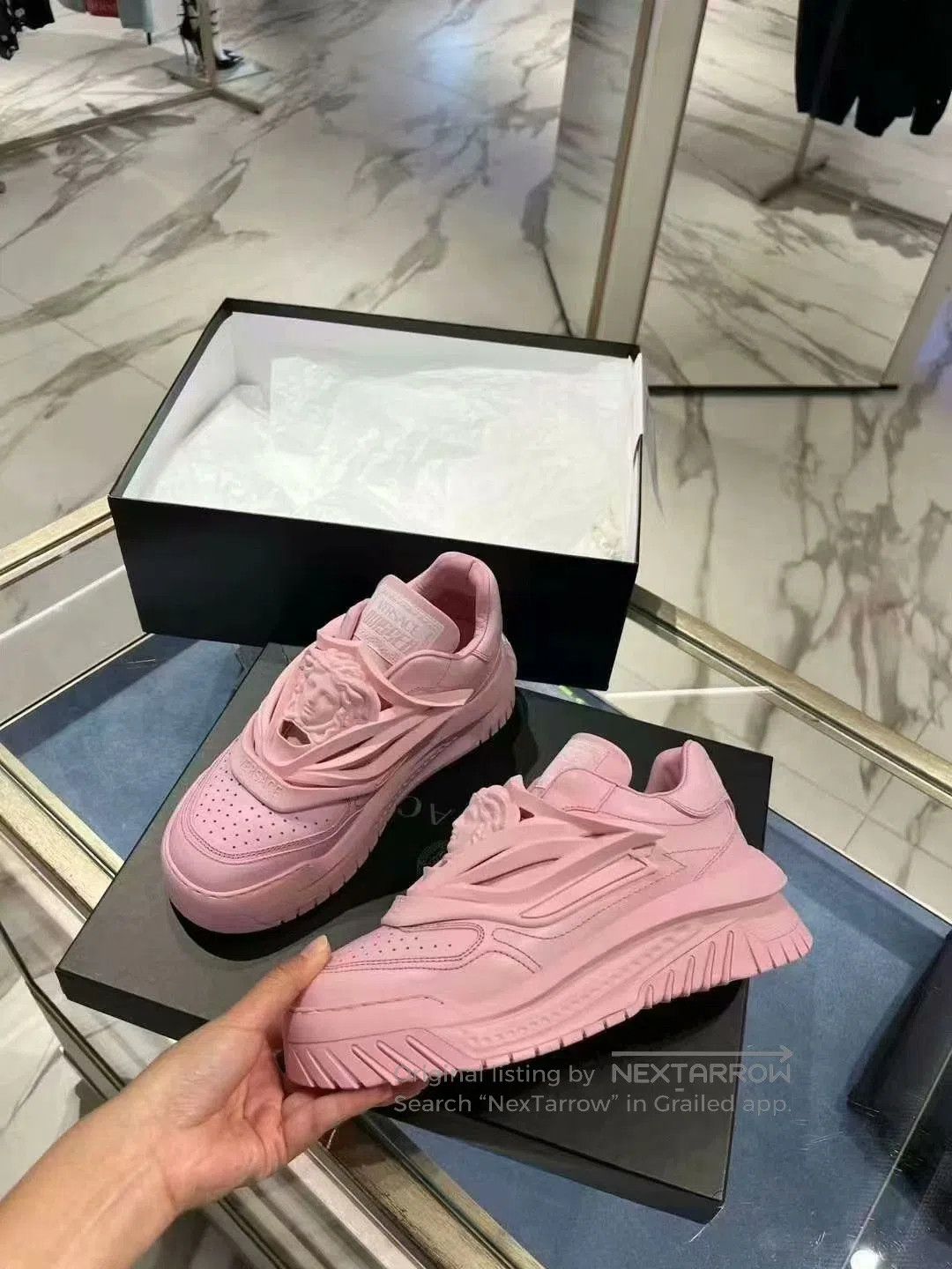 Versace Versace Medusa Sneakers. Size US 6 / IT 36 - 5 Thumbnail