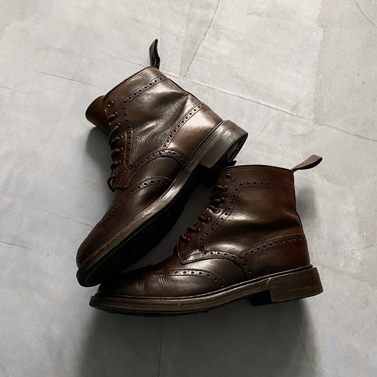 Tricker's Tricker’s Stow Boot Stephy 5676 Leather Brown Boots Size US 6.5 / EU 39-40 - 2 Thumbnail