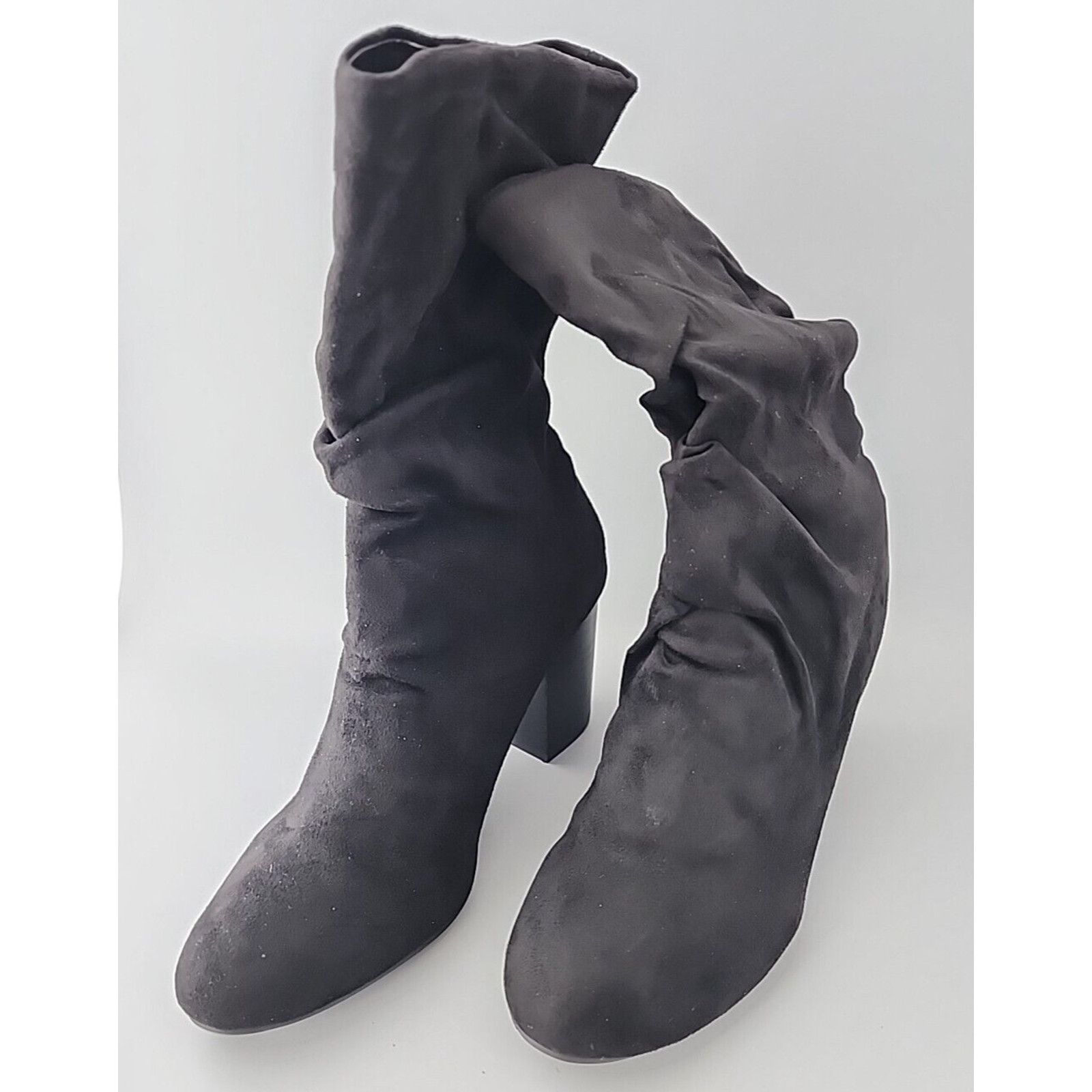 Other Mia Steffani Suede Bootie - Black Nova - 3" Heel 9M Size US 9 / IT 39 - 1 Thumbnail