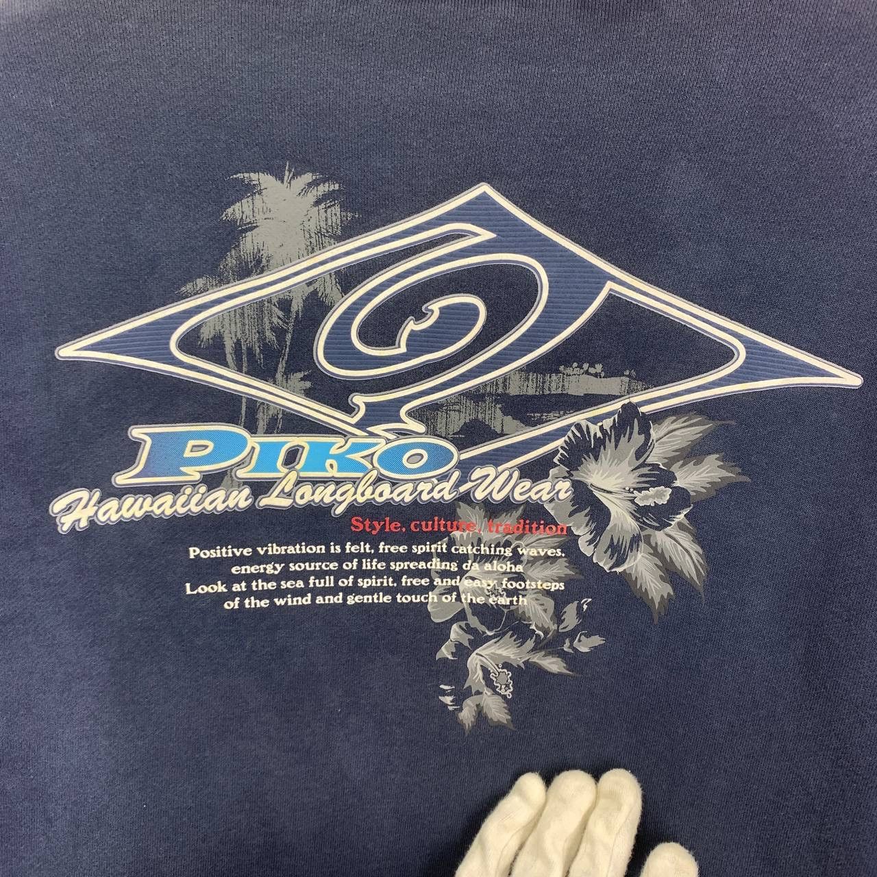 Other PIKO HAWAIIAN LONGBOARD Thrashed Sweatshirt #2140/18 Size US M / EU 48-50 / 2 - 2 Thumbnail