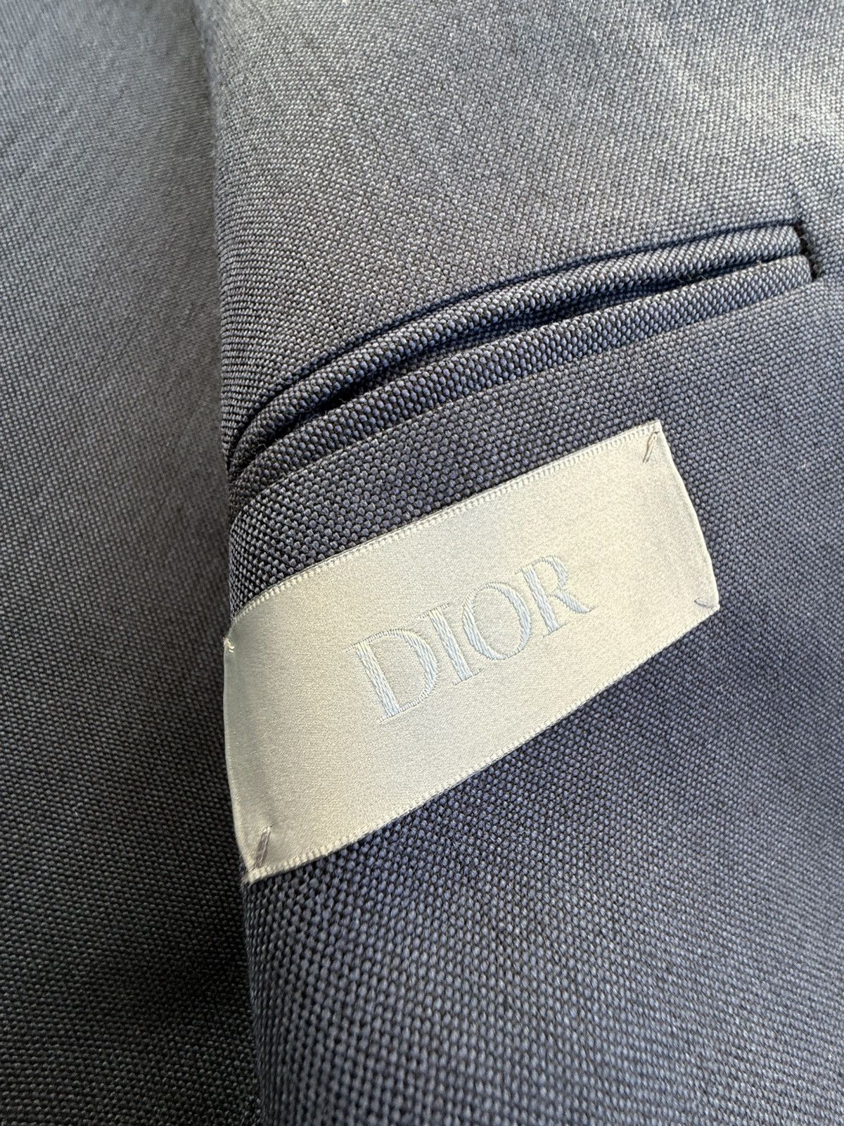 Dior Grail Dior KVA blue notch lapel unstructured blue suit 48 Size 38R - 24 Thumbnail