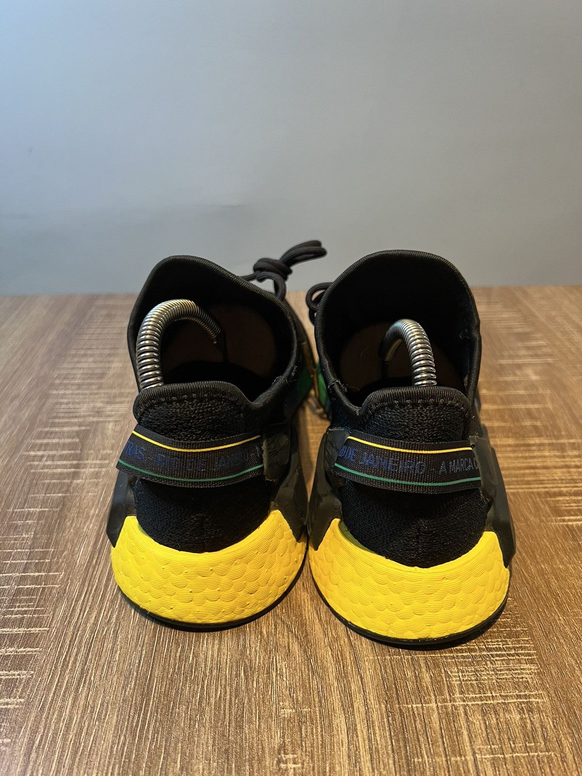 Adidas Adidas Mens NMD R1 V2 Black Running Shoes Sneakers Size 6 Size US 6 / EU 39 - 4 Thumbnail