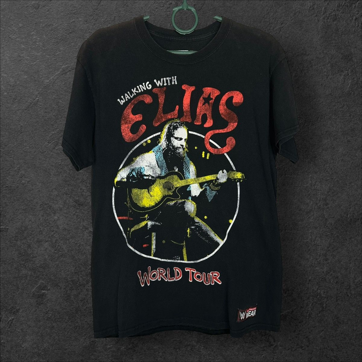 Band Tees × WWE WWE Walking with Elias World Tour 2017 t shirt tee Size US M / EU 48-50 / 2 - 1 Thumbnail
