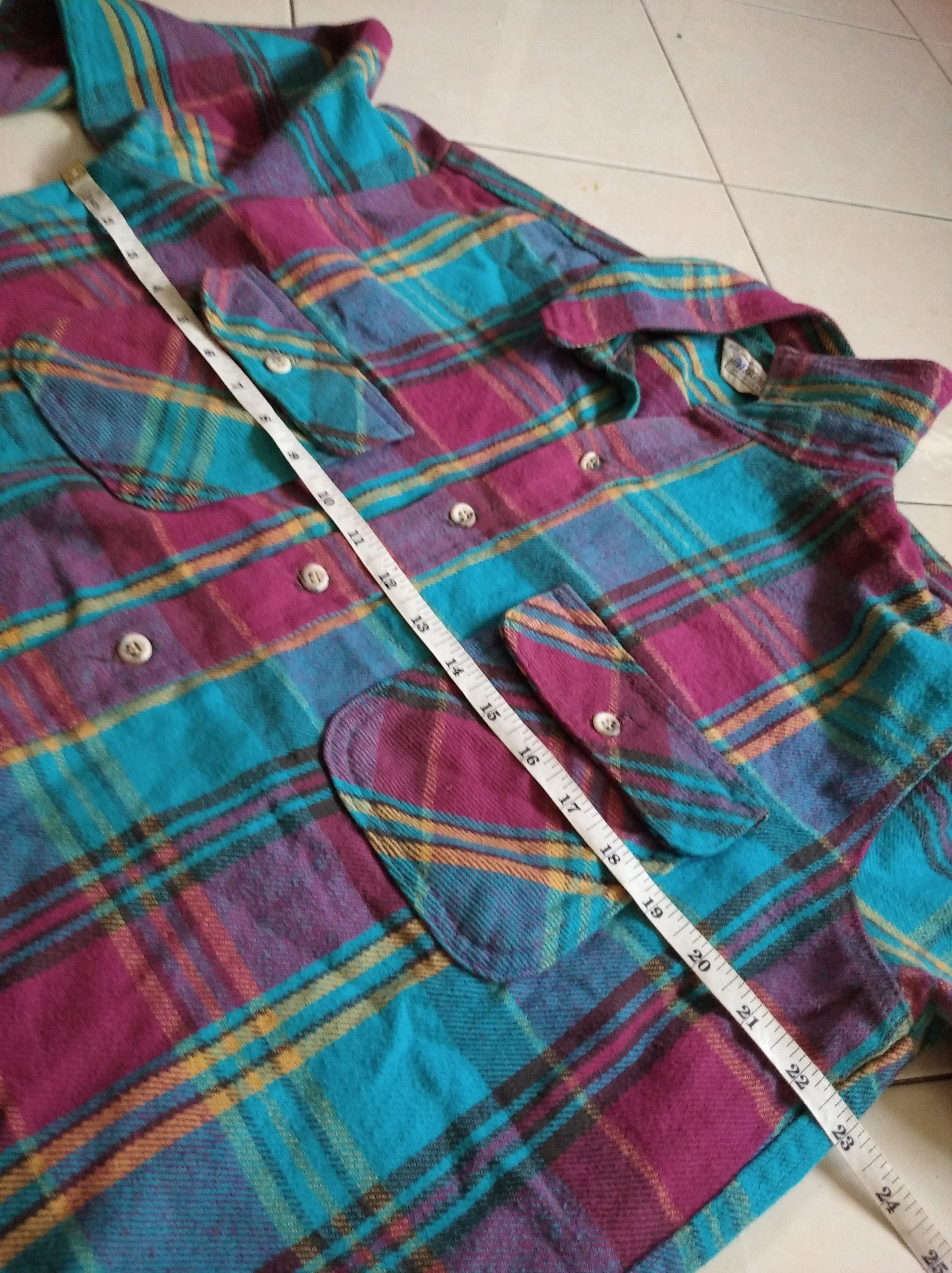 FiveBrother × Flannel × Vintage Five brother vintage flannel shirt Size US L / EU 52-54 / 3 - 3 Thumbnail