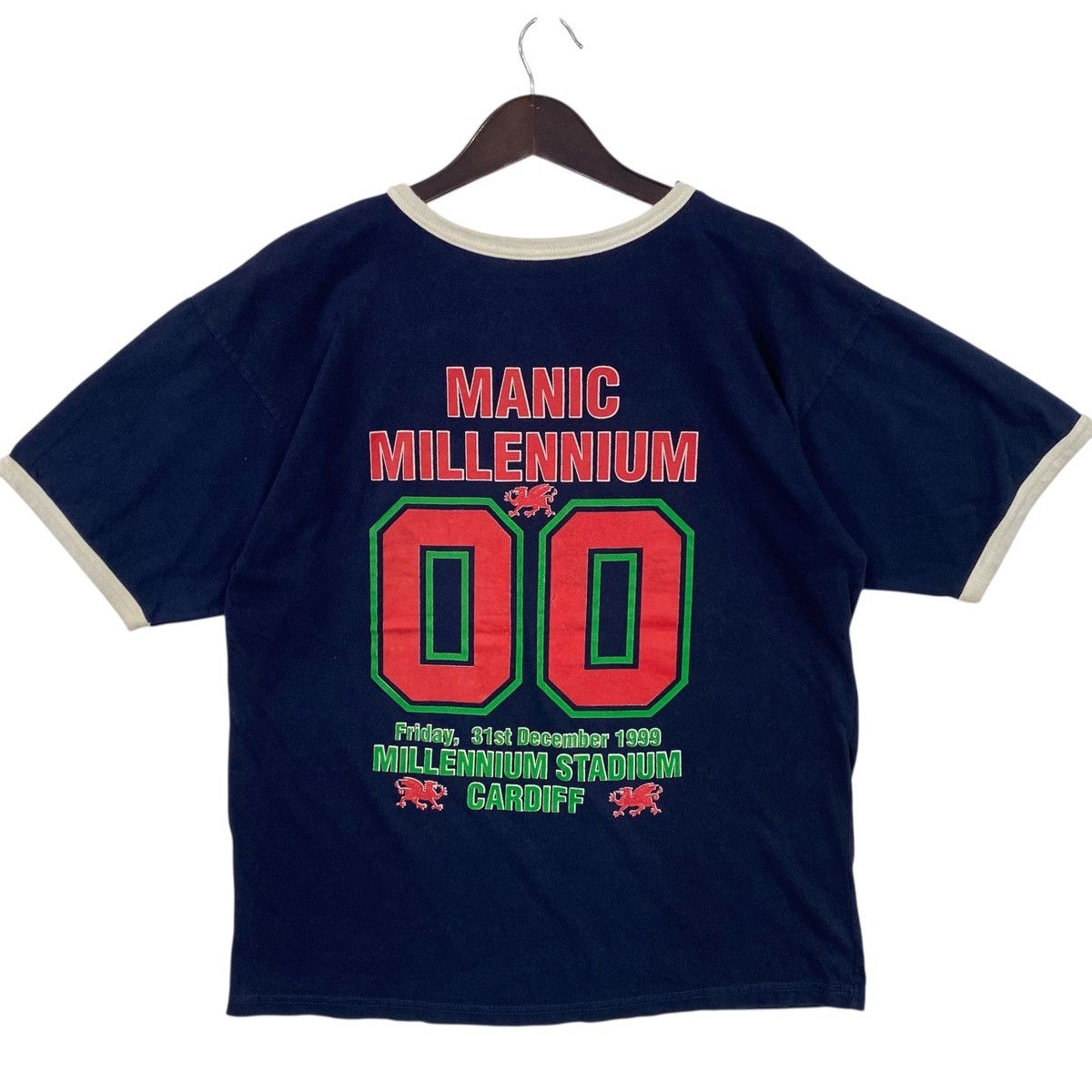 Band Tees 💥VINTAGE MANIC STREET PREACHERS band millennium 1999 shirt Size US L / EU 52-54 / 3 - 2 Thumbnail