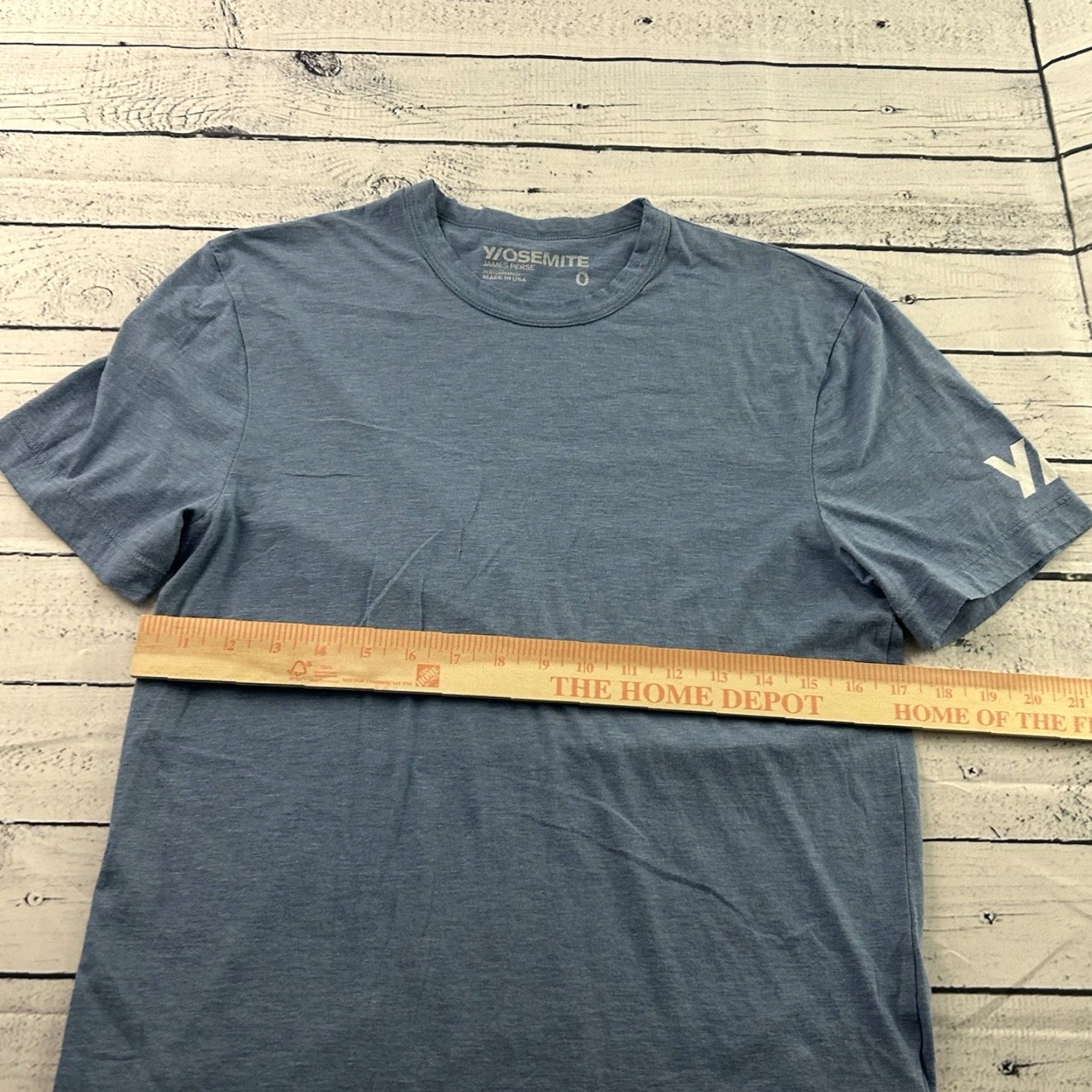 James Perse James Perse Y/O Yosemite Short Sleeve T Shirt Men's 0 Blue Size US XS / EU 42 / 0 - 5 Thumbnail