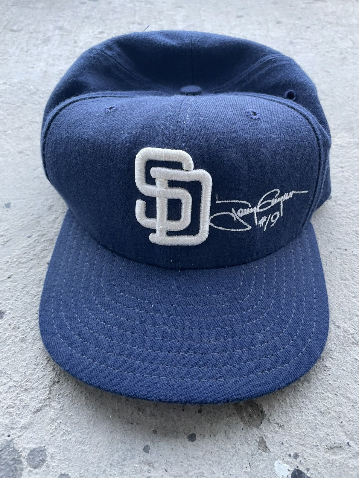Vintage Vintage San Diego Padres Hat New Era Genuine Tony Gwynn #19 Size ONE SIZE - 6 Thumbnail