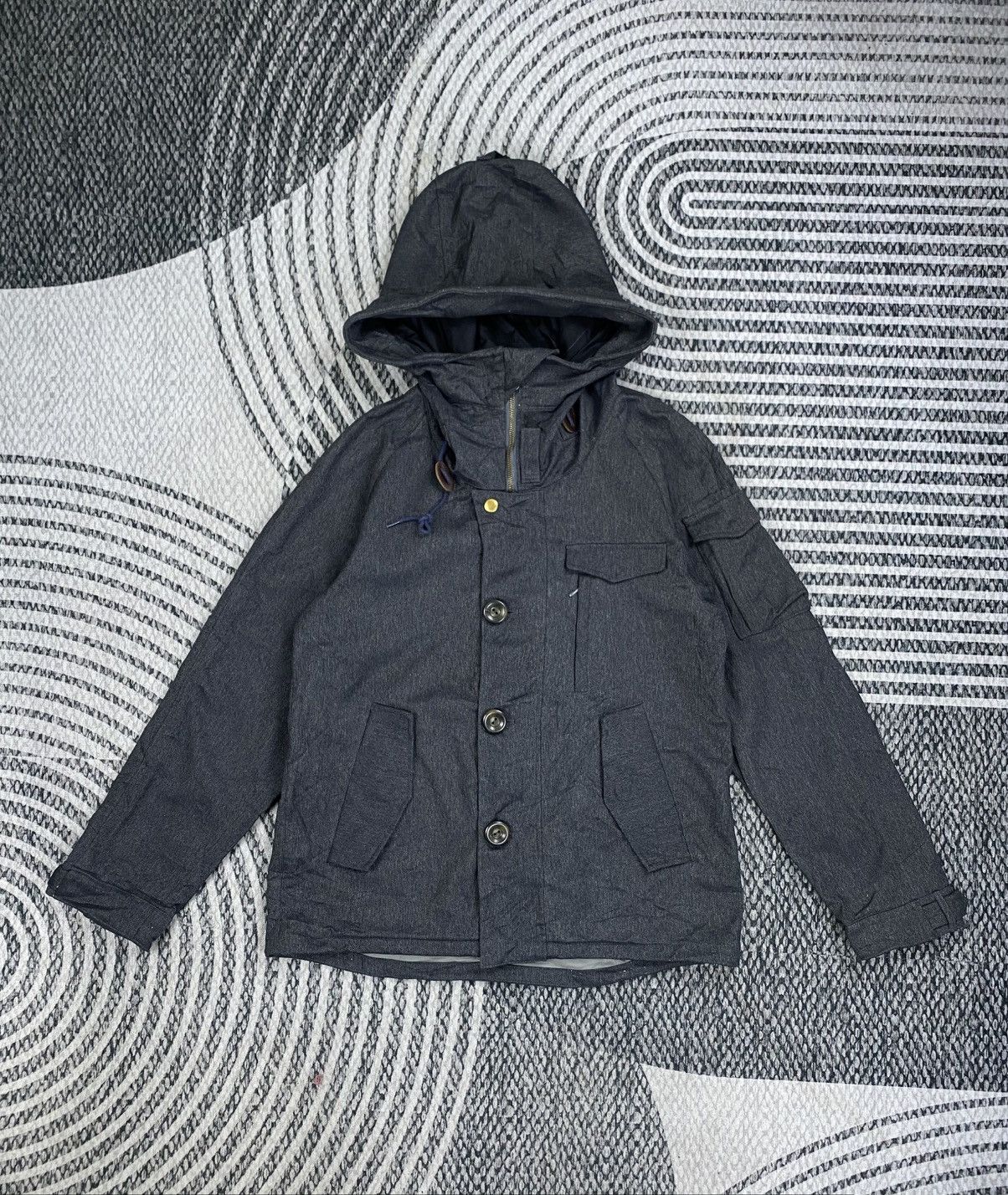 Johnbull Vintage Johnbull Dark Grey Hooded Jacket Size US M / EU 48-50 / 2 - 1 Thumbnail