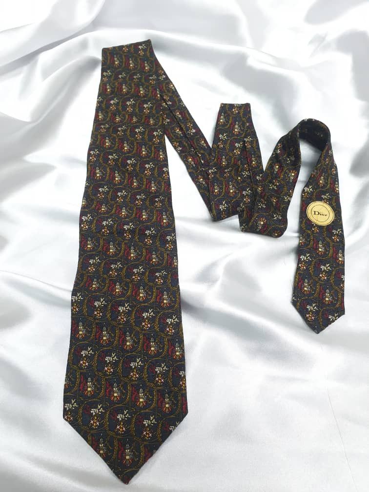 Christian Dior Monsieur Christian dior monsieur monogram tie Size ONE SIZE - 1 Thumbnail
