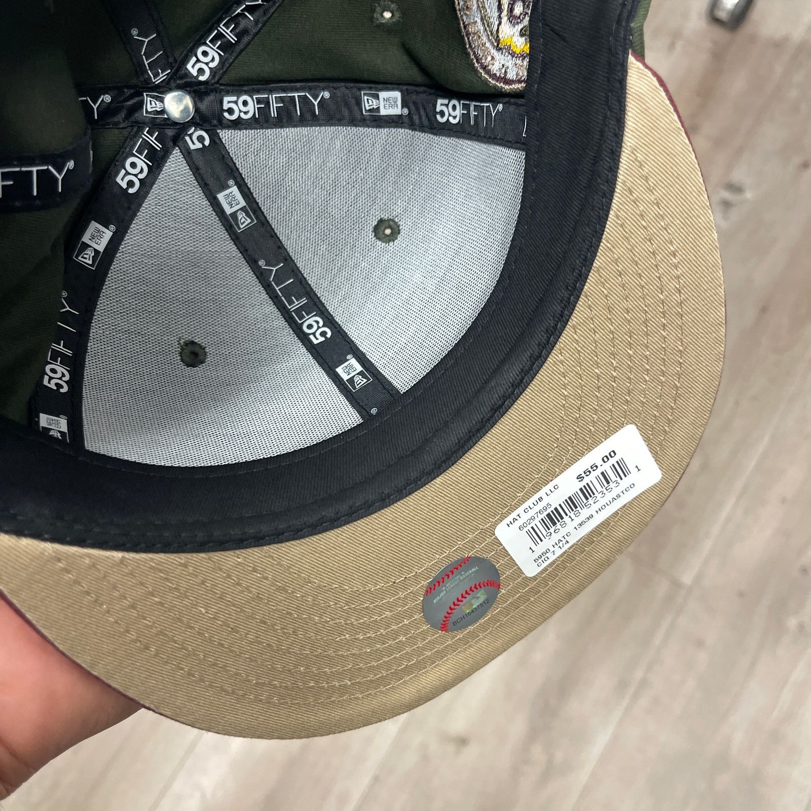 New Era Hat Club Houston Astros 'Fall Tones' New Era hat Cap 7 1/4 Size ONE SIZE - 7 Thumbnail