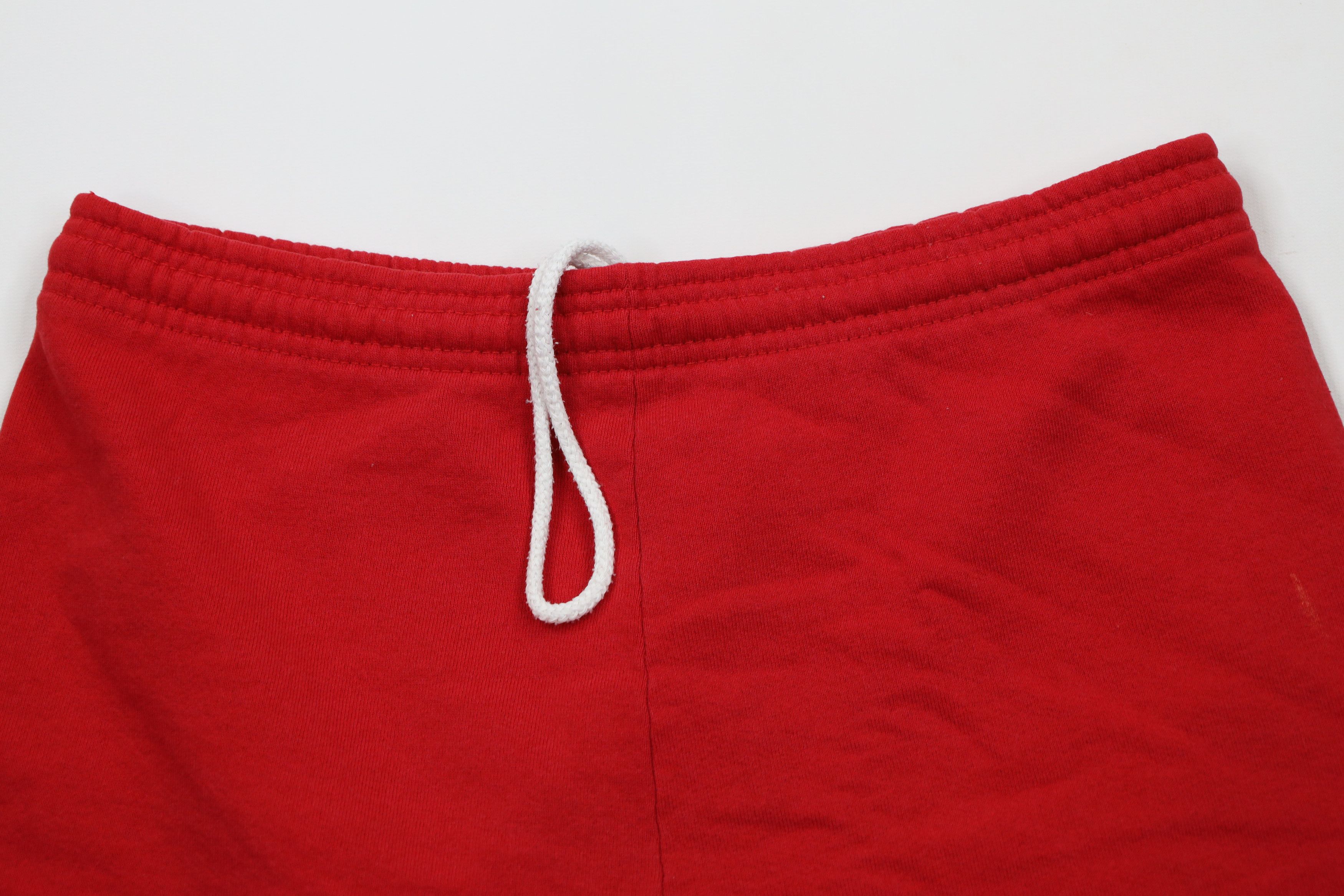 Vintage Vintage 90s Ohio State University Sweatpants Shorts Red USA Size US 34 / EU 50 - 2 Thumbnail