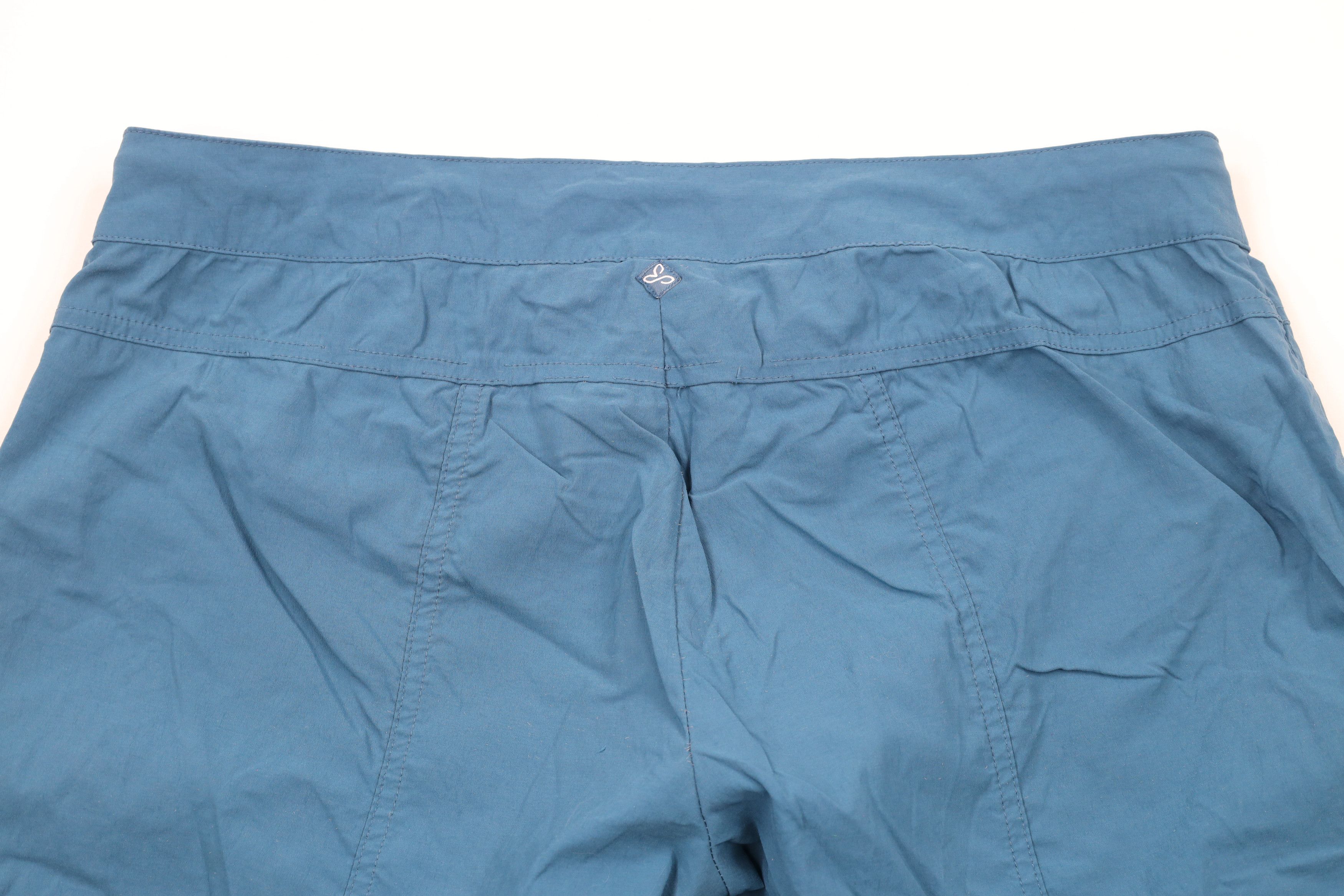 Prana × Vintage prAna Breathe Stretch Outdoor Hiking Capris Shorts Blue Size 34" / US 12 / IT 48 - 9 Thumbnail