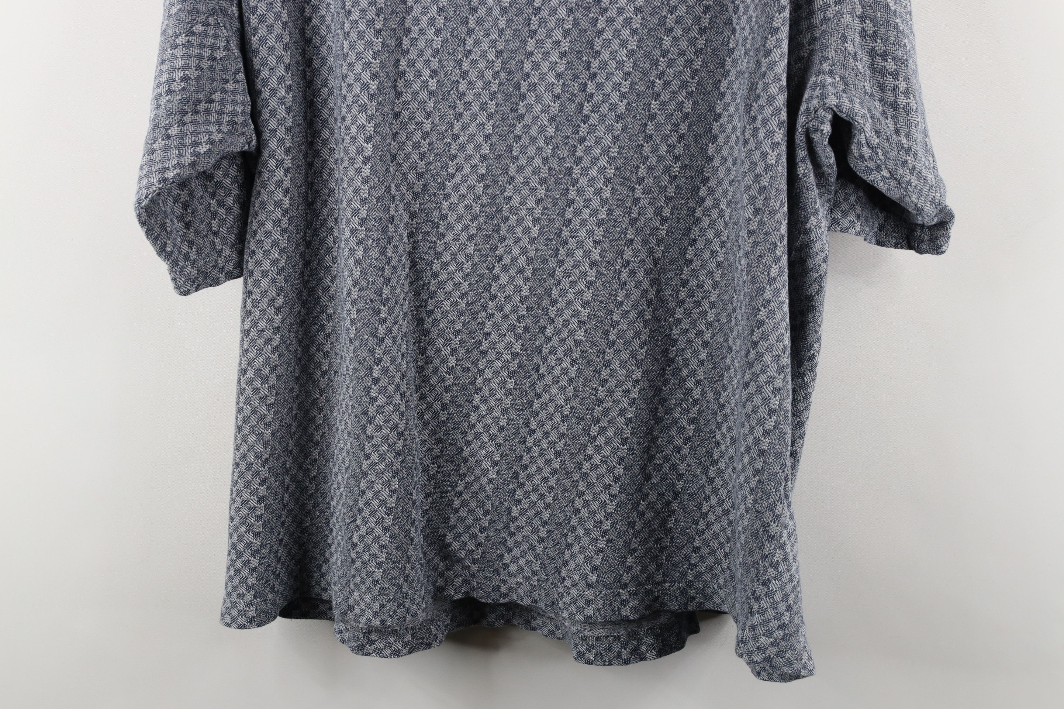 Vintage Vintage 90s Streetwear Checkered Knit Golf Polo Shirt Size US XL / EU 56 / 4 - 12 Thumbnail