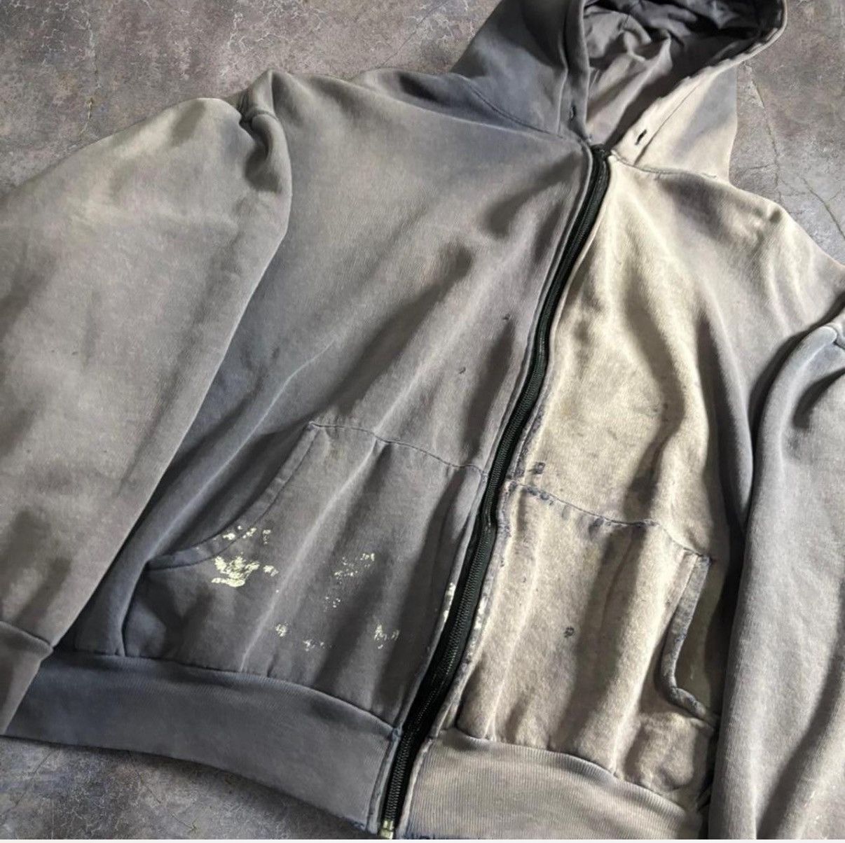 Vintage Vintage 90s THRASHED Soft Cozy Hoodie Size US M / EU 48-50 / 2 - 3 Thumbnail