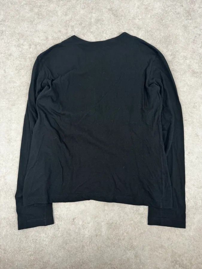 Just Cavalli SS2007 Cavalli Black Golden Baroque Ornaments Longsleeve T-Shirt Size US S / EU 44-46 / 1 - 4 Thumbnail