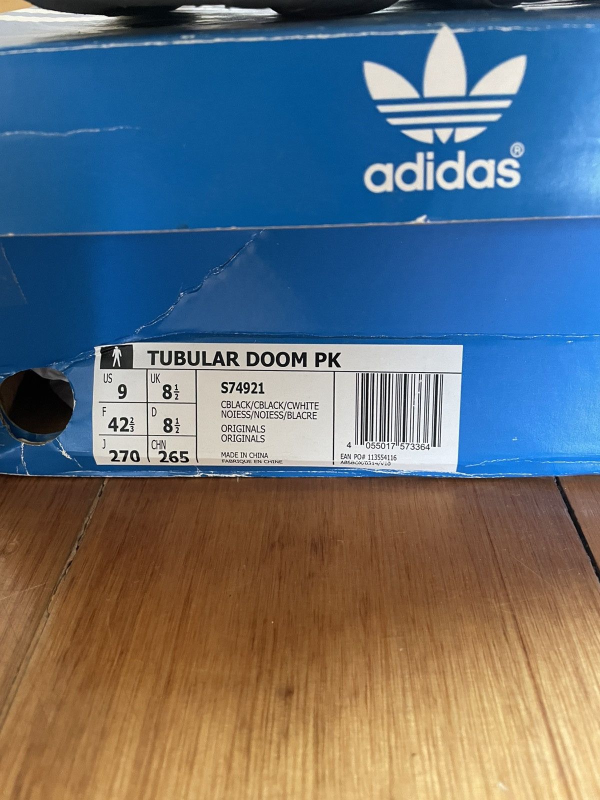 Adidas Adidas Tubular Doom Primeknit Core Black Size US 9 / EU 42 - 7 Thumbnail