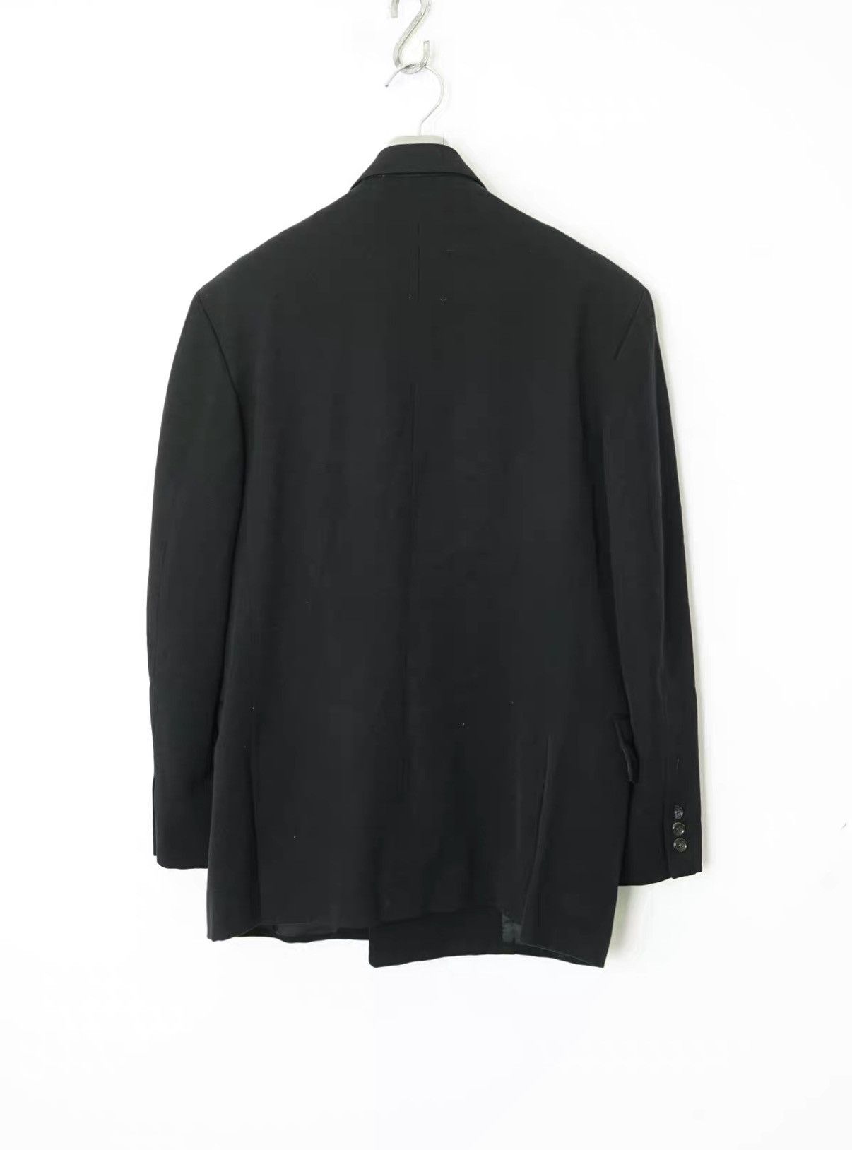 Yohji Yamamoto Yohji Yamamoto Mid-Length Double Breasted Wool Blazer Size US S / EU 44-46 / 1 - 5 Thumbnail