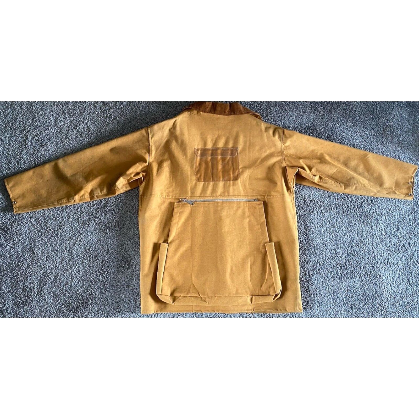 Vintage VTG Weatherite Sportswear Hunting Rain Jacket Made In Japan Mens M Brown Zip Jacket 80s 90s Classic Hipster Jacket Casual Travel Workwear Pockets Size US M / EU 48-50 / 2 - 2 Thumbnail