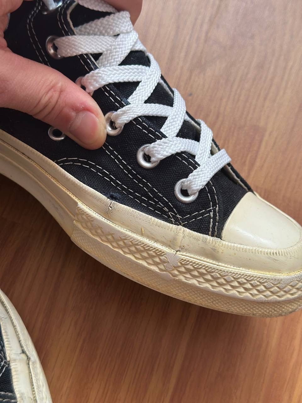 Comme des Garcons Converse Comme des Garcons Chuck Taylor Low Trainers 6 Size US 6 / EU 39 - 10 Thumbnail