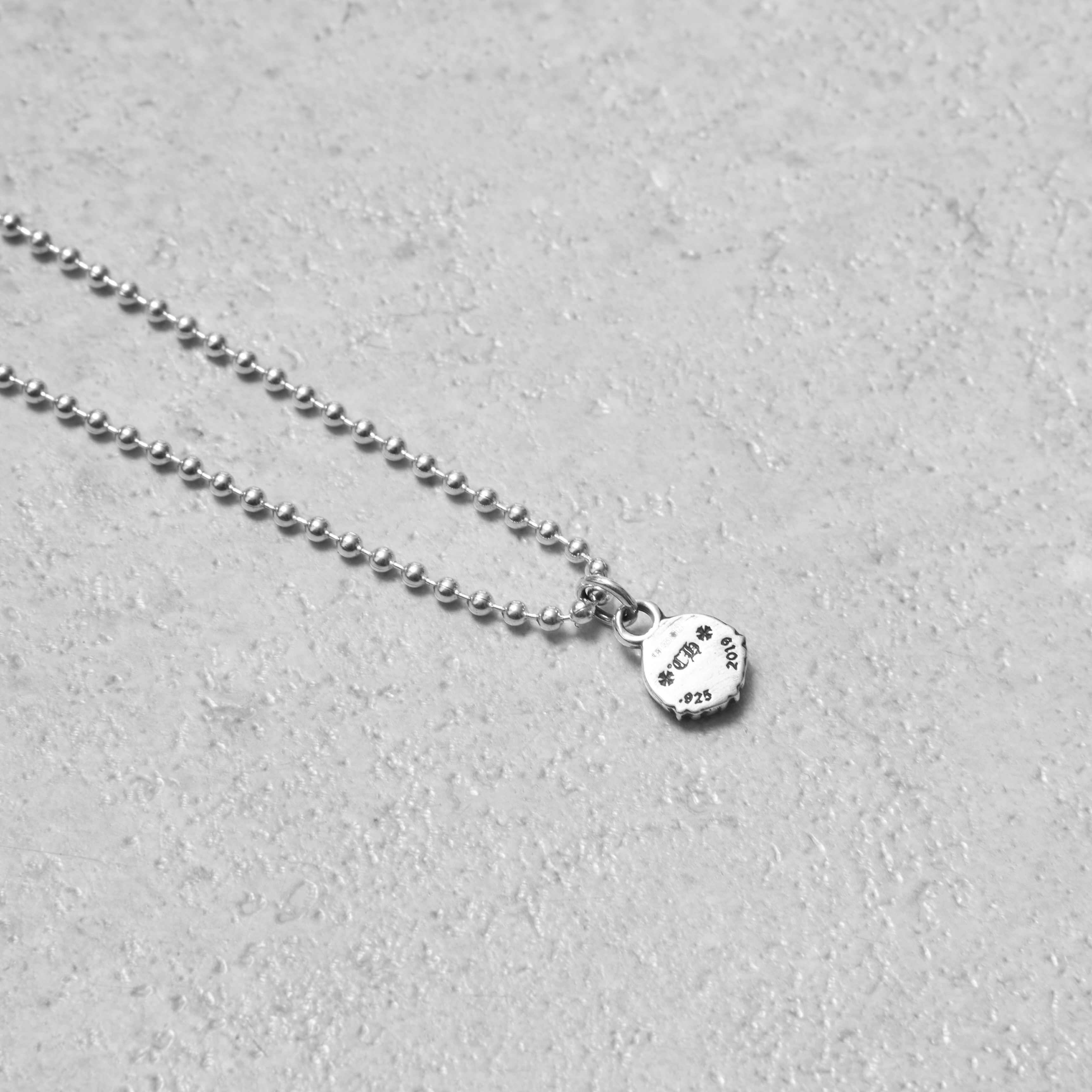 Chrome Hearts CHROME HEARTS Peace Sign Ball Chain Necklace Size ONE SIZE - 3 Thumbnail