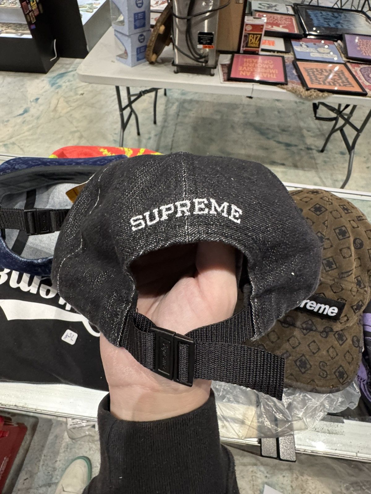 Supreme Cordura black supreme hat Size ONE SIZE - 3 Thumbnail